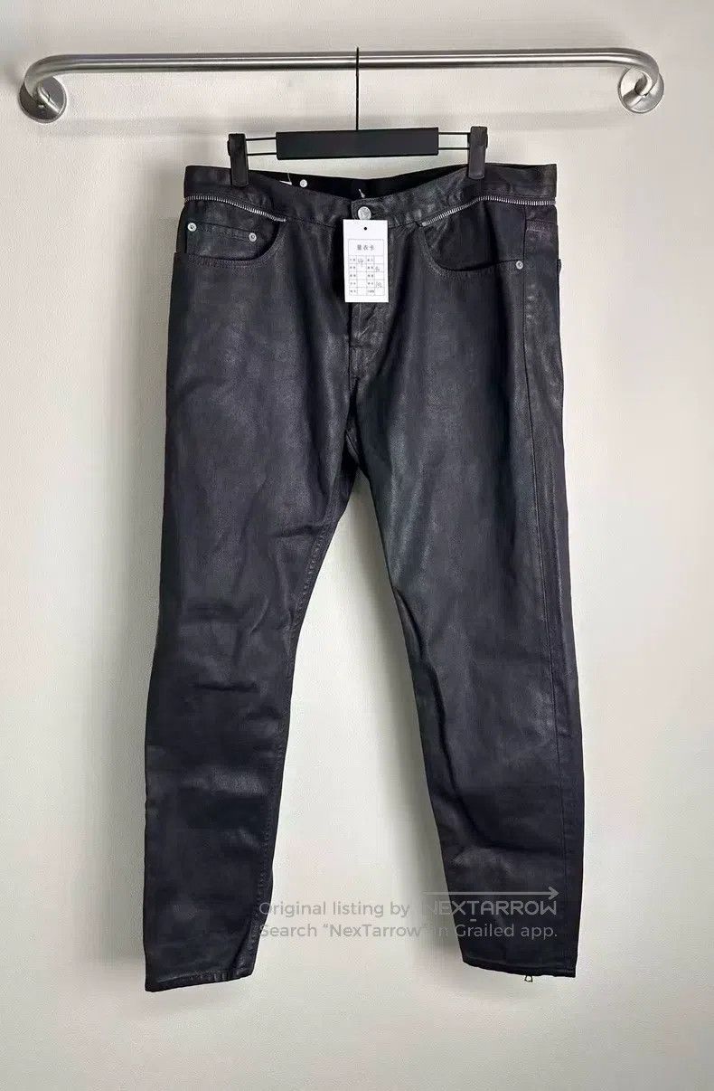 Dries Van Noten Dries Van Noten Waxed Coated Jeans Size US 34 / EU 50 - 1 Thumbnail
