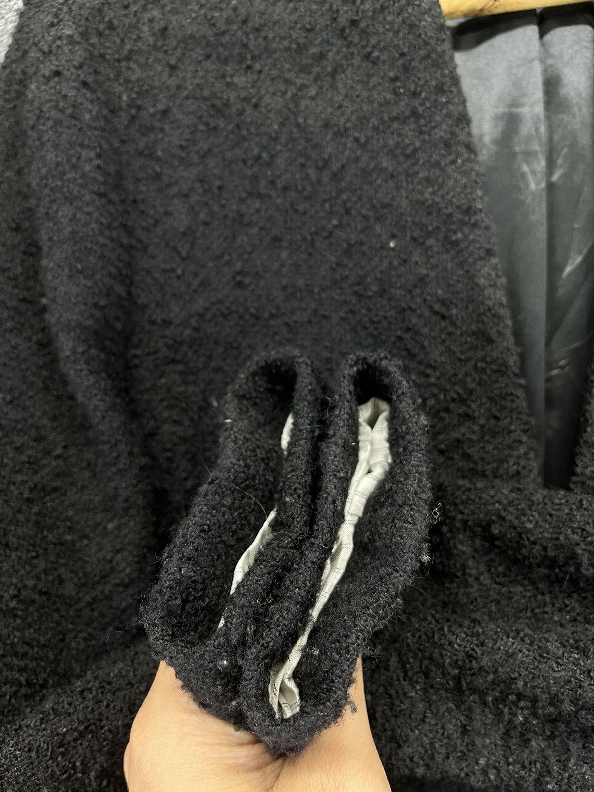 Japanese Brand Carine Roitfeld Uniqlo Black Wool Cardigan Jacket Size L / US 10 / IT 46 - 10 Thumbnail