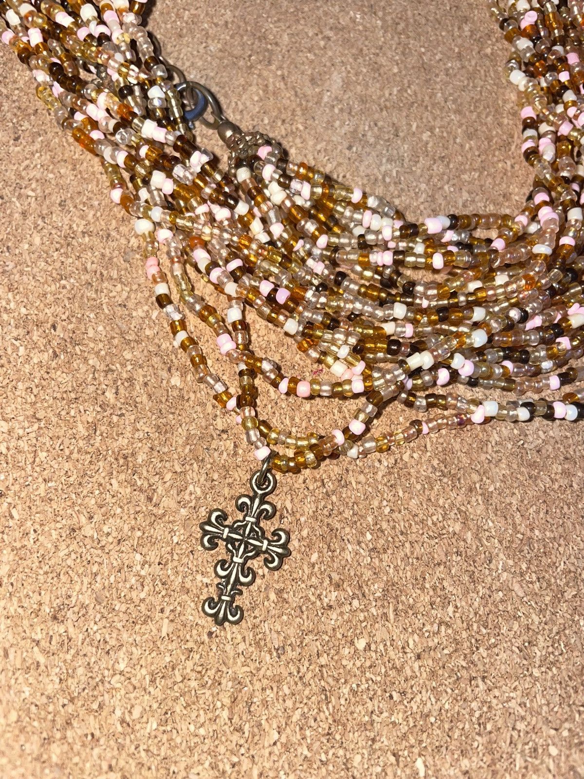 Vintage Sundance Vintage 10 Strand Seed Beaded Necklace Size ONE SIZE - 1 Thumbnail