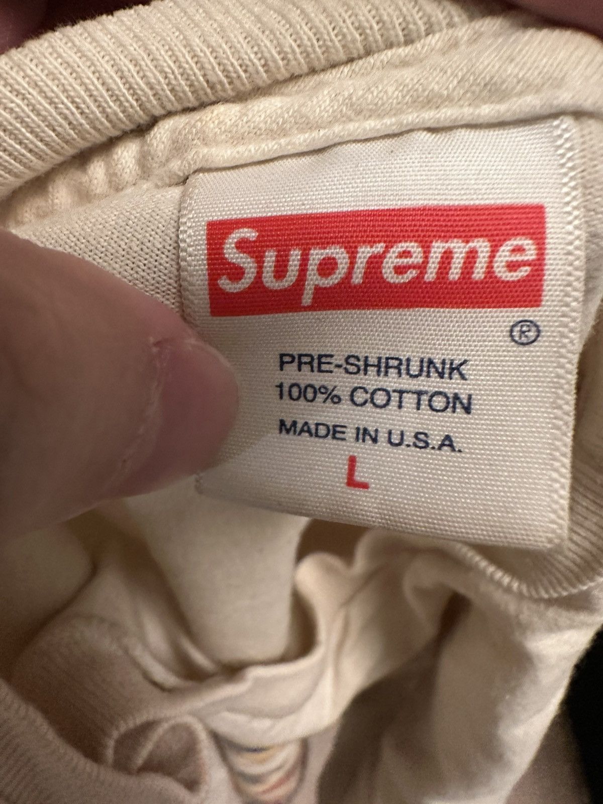 Supreme Vintage Supreme pills tee Size US L / EU 52-54 / 3 - 3 Thumbnail