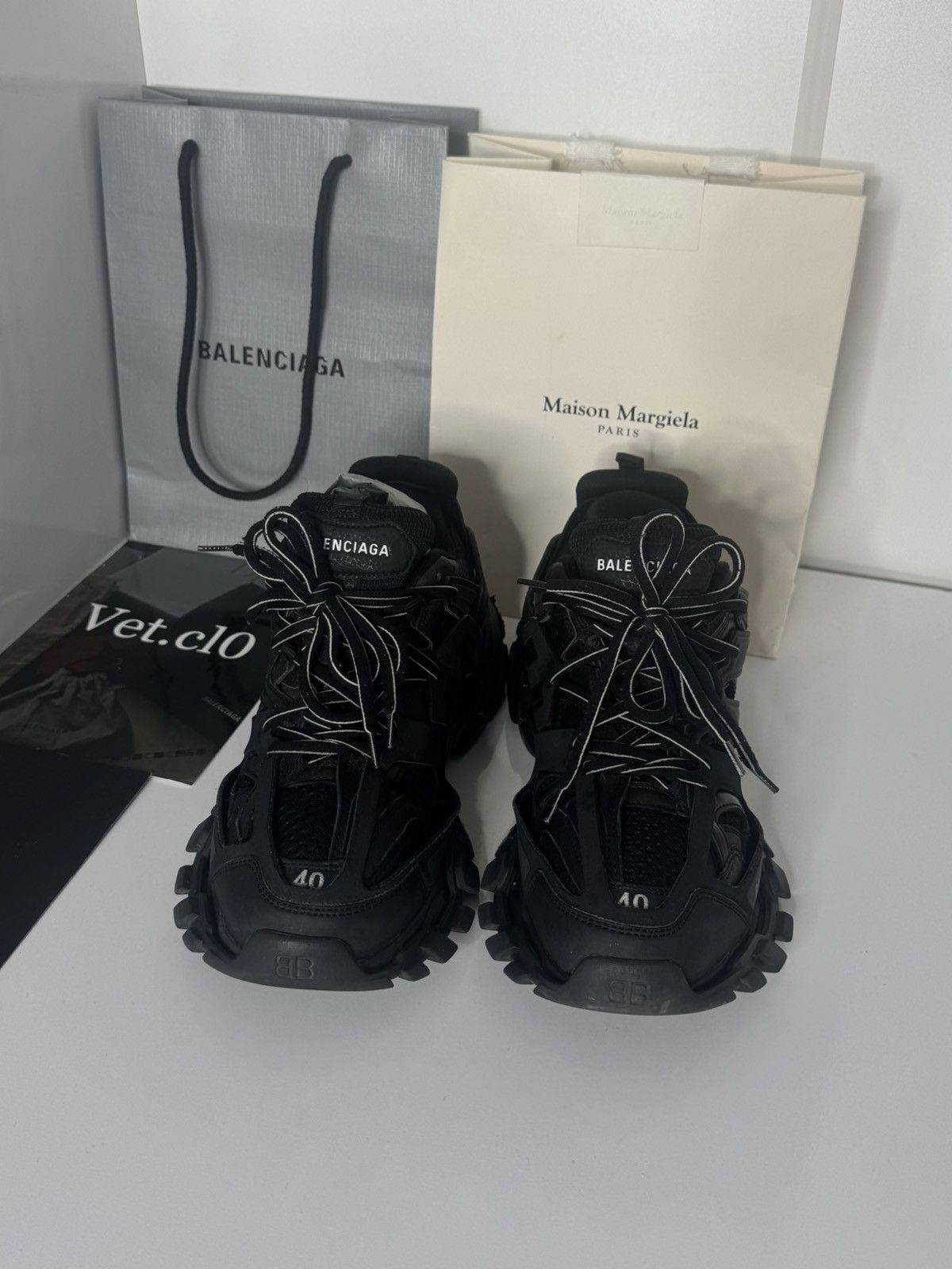 Balenciaga ✅ Balenciaga Track 1 Classic Black 40 low Size US 7.5 / EU 40-41 - 2 Thumbnail