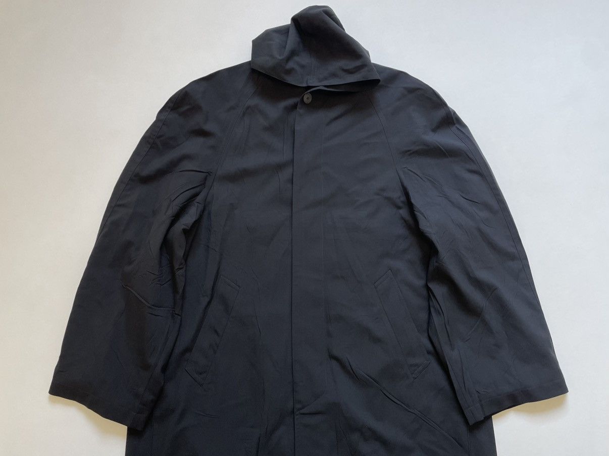 Balenciaga S/S 24 Black Wool Hooded Cloak Jacket Size US XL / EU 56 / 4 - 3 Thumbnail