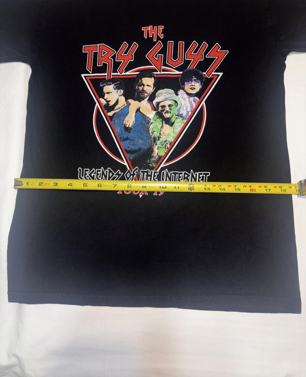 Designer The Try Guys Legends of the Internet Tour '19 T-Shirt Size US M / EU 48-50 / 2 - 5 Thumbnail
