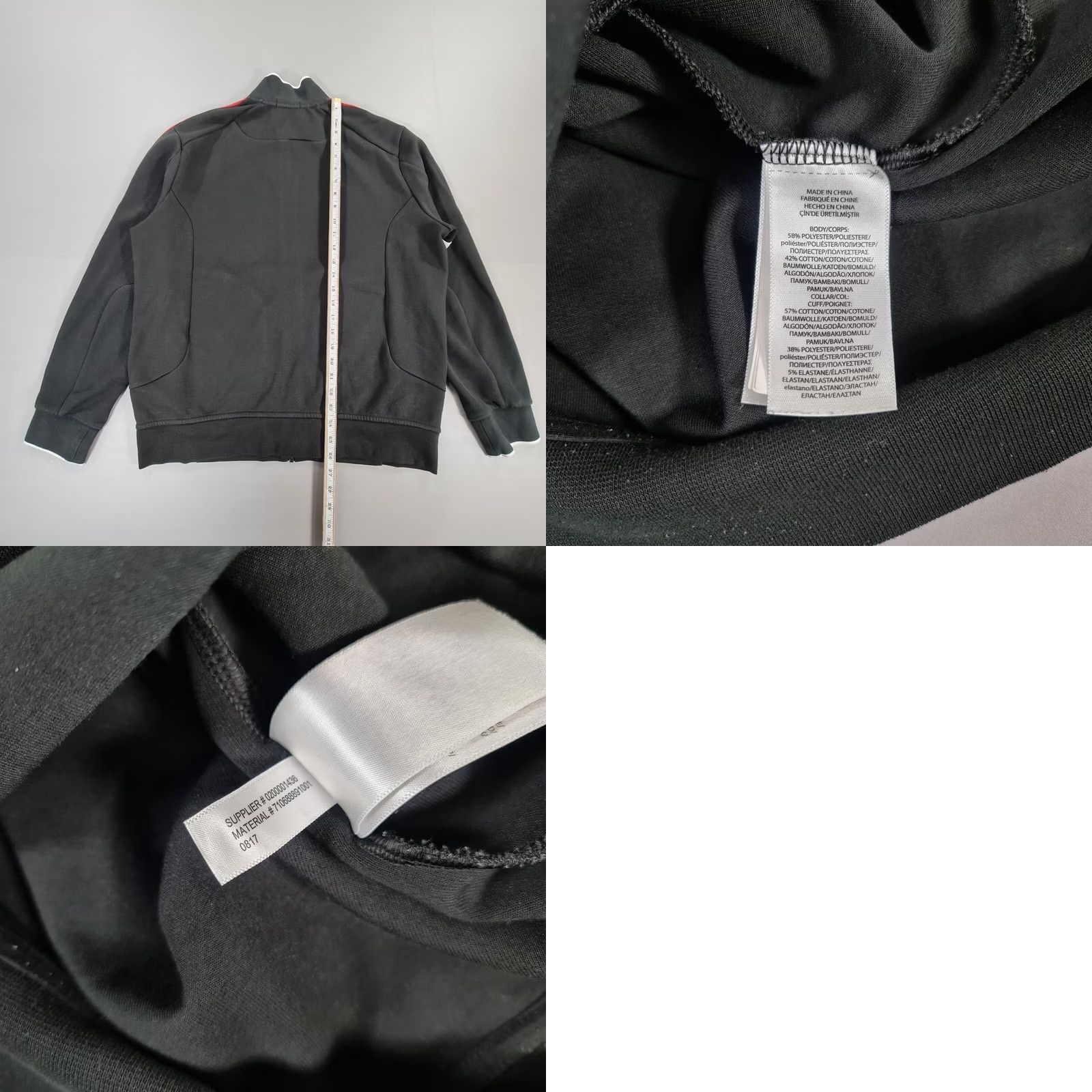 Polo Ralph Lauren Polo Ralph Lauren Tracksuit Jacket Mens Full Zip Black Large Performance USA Shirt? Size US L / EU 52-54 / 3 - 8 Thumbnail