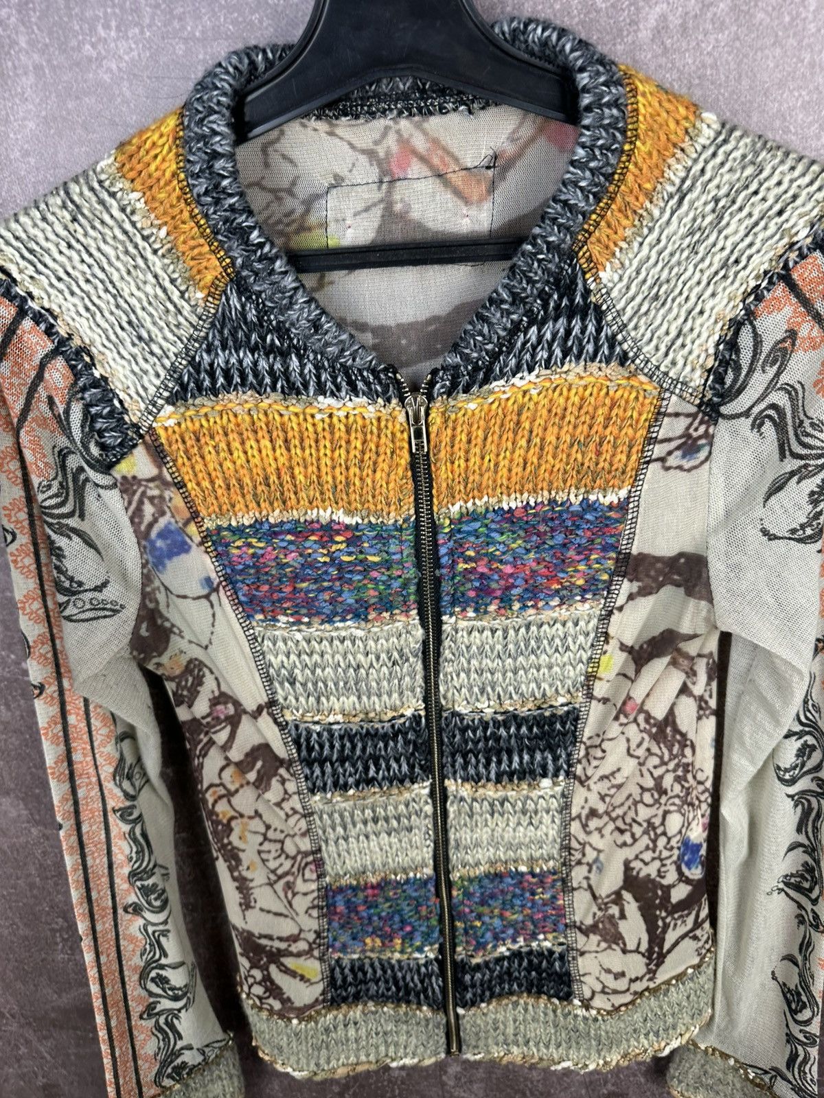 Jean Paul Gaultier VTG Jean Paul Gaultier Style mesh top Long Sleeve Art Y2K Size M / US 6-8 / IT 42-44 - 4 Thumbnail