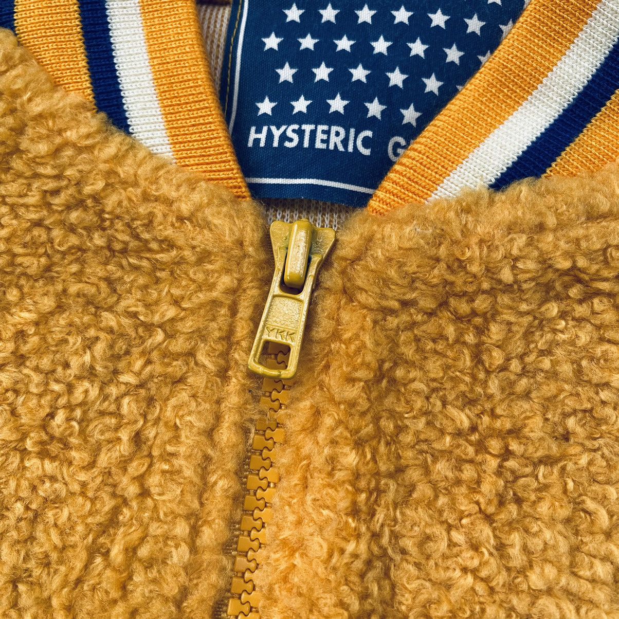 Hysteric Glamour Vintage Hysteric Glamour Heavy Fleece Zipper Jacket Rare Size US S / EU 44-46 / 1 - 7 Thumbnail