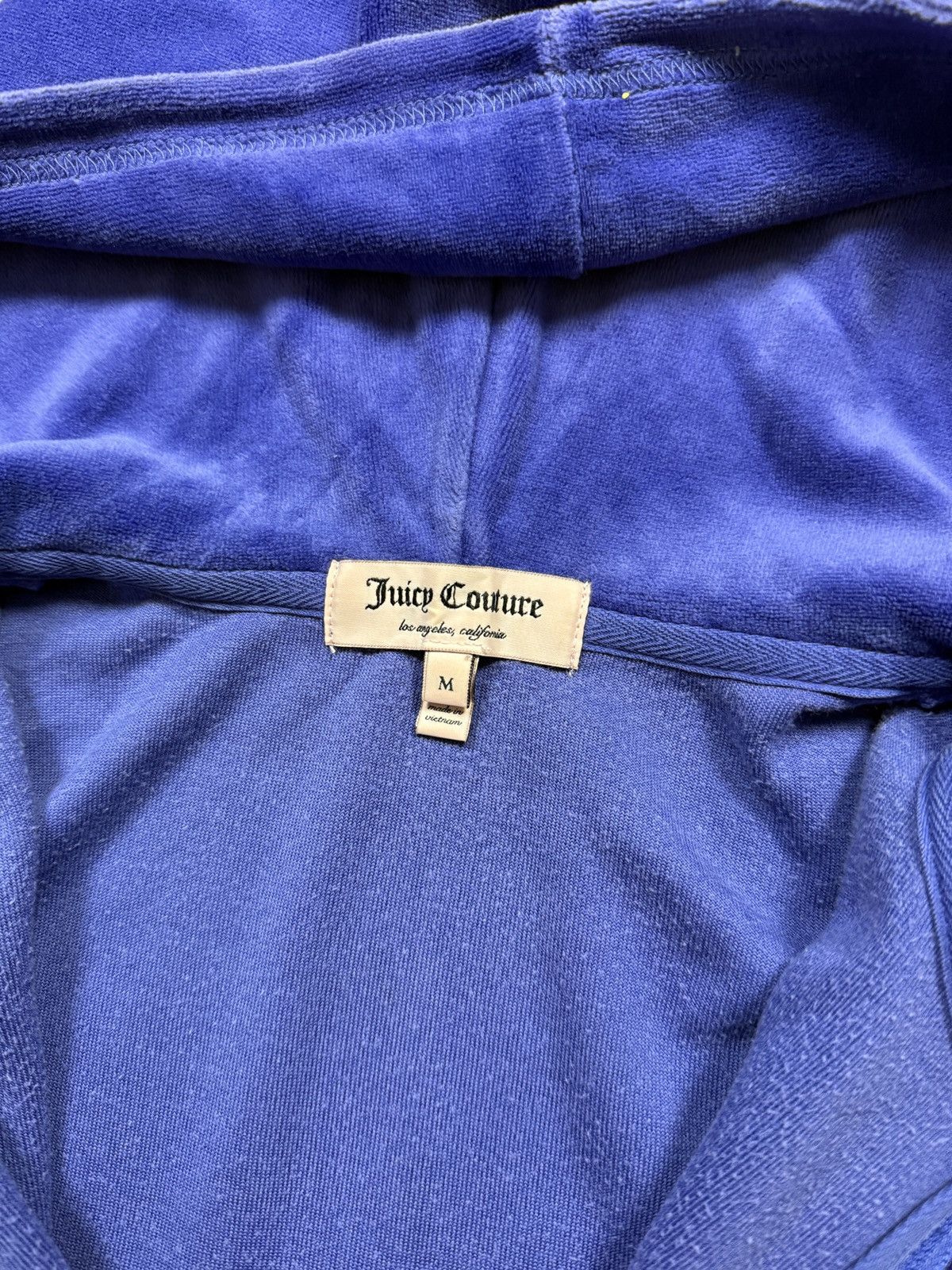Japanese Brand VELOUR VINTAGE VIOLET Y2K JUICY COUTURE SUITS Size S / US 4 / IT 40 - 11 Thumbnail