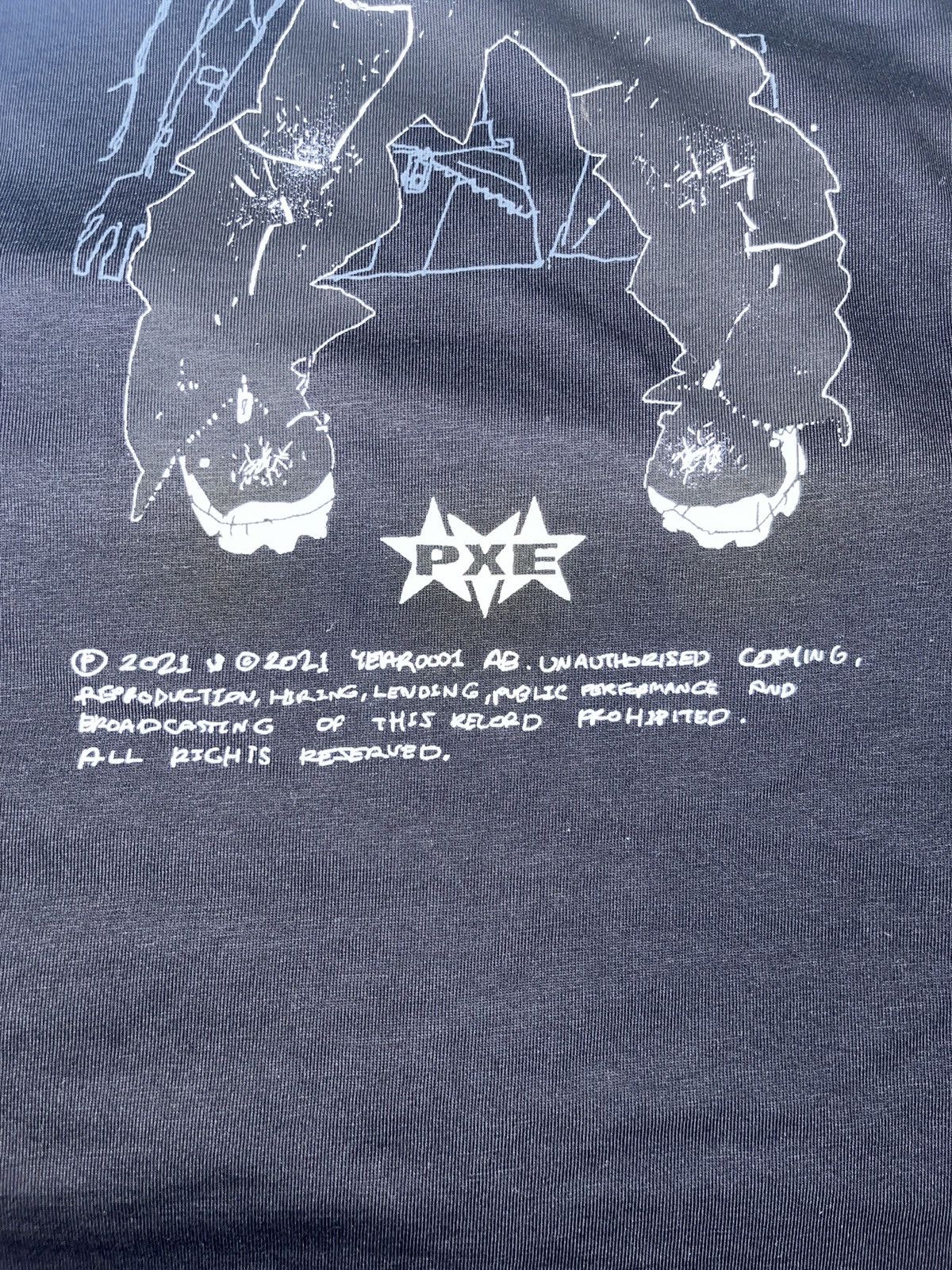 Drain Gang PXE Big Air Tee Size US XL / EU 56 / 4 - 6 Thumbnail