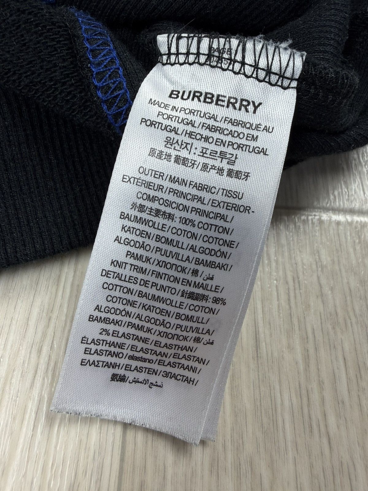 Burberry Burberry England Sweatshirt Big Logo Size L Size US L / EU 52-54 / 3 - 9 Thumbnail