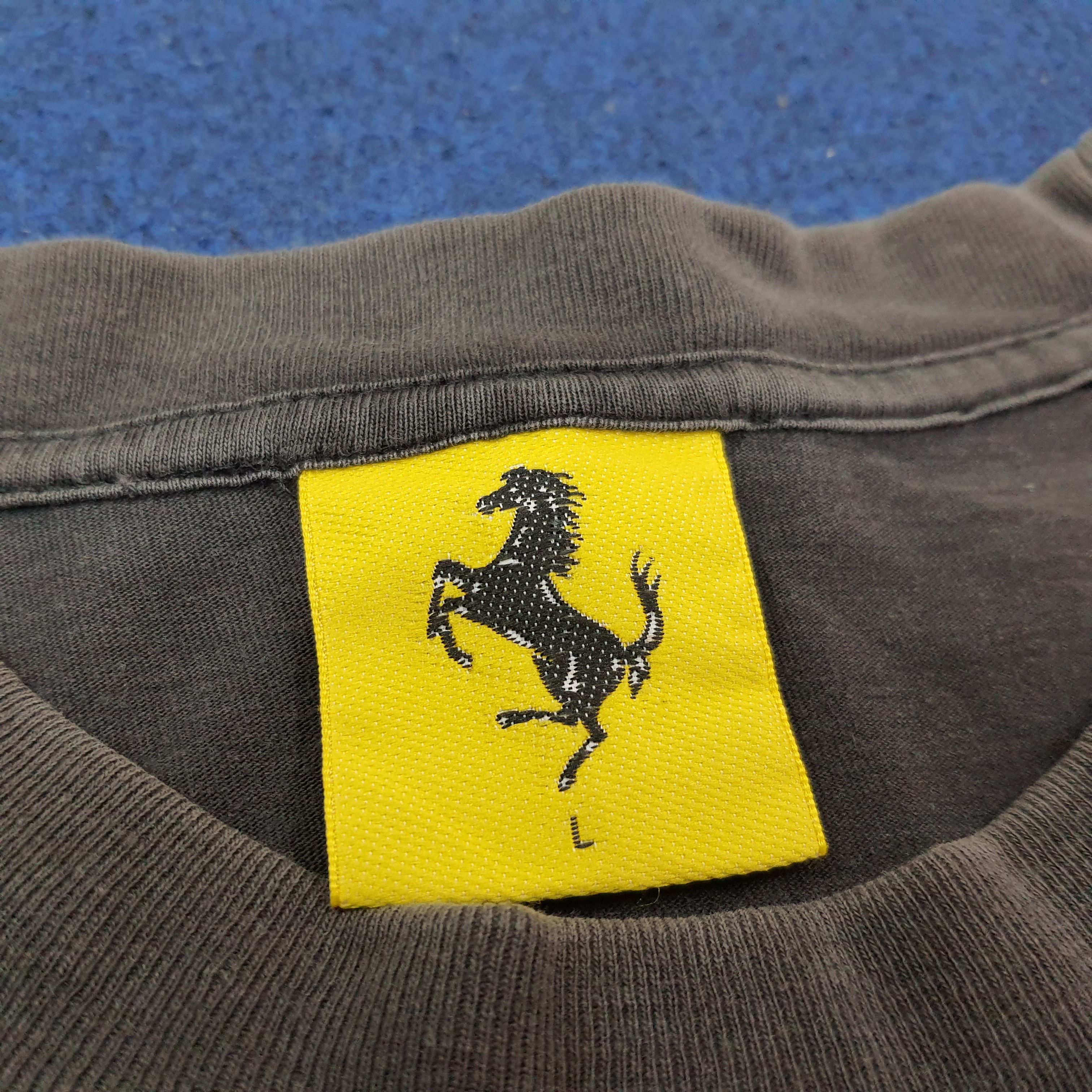 Ferrari Vintage Ferrari Sports Big Logo Tshirt C223N44 Size US L / EU 52-54 / 3 - 5 Thumbnail