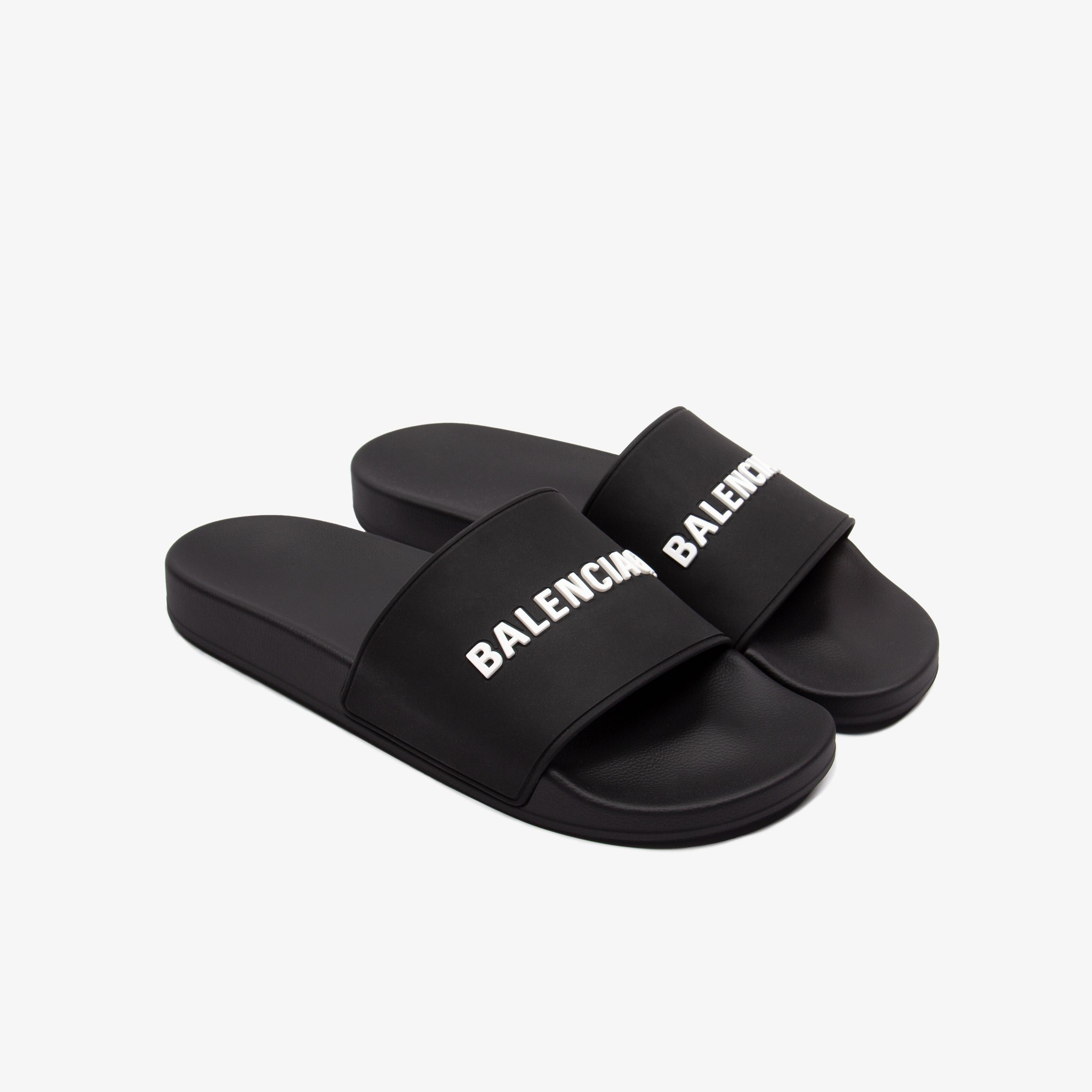 Balenciaga BALENCIAGA POOL SLIDE Size US 12 / EU 45 - 3 Thumbnail