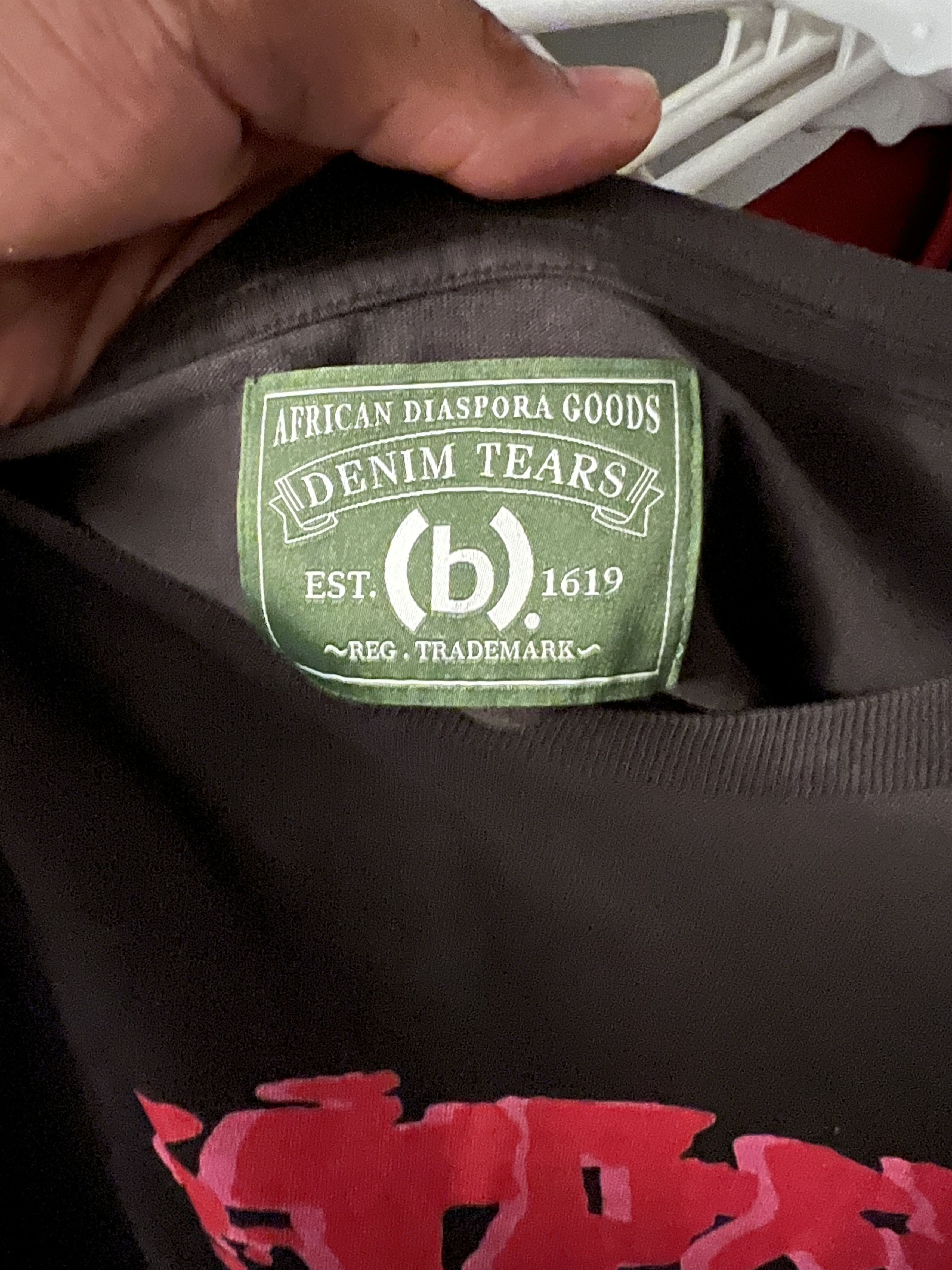 (B).Stroy × DENIM TEARS DENIM TEARS X BSTROY SHIRT Size US XL / EU 56 / 4 - 3 Thumbnail