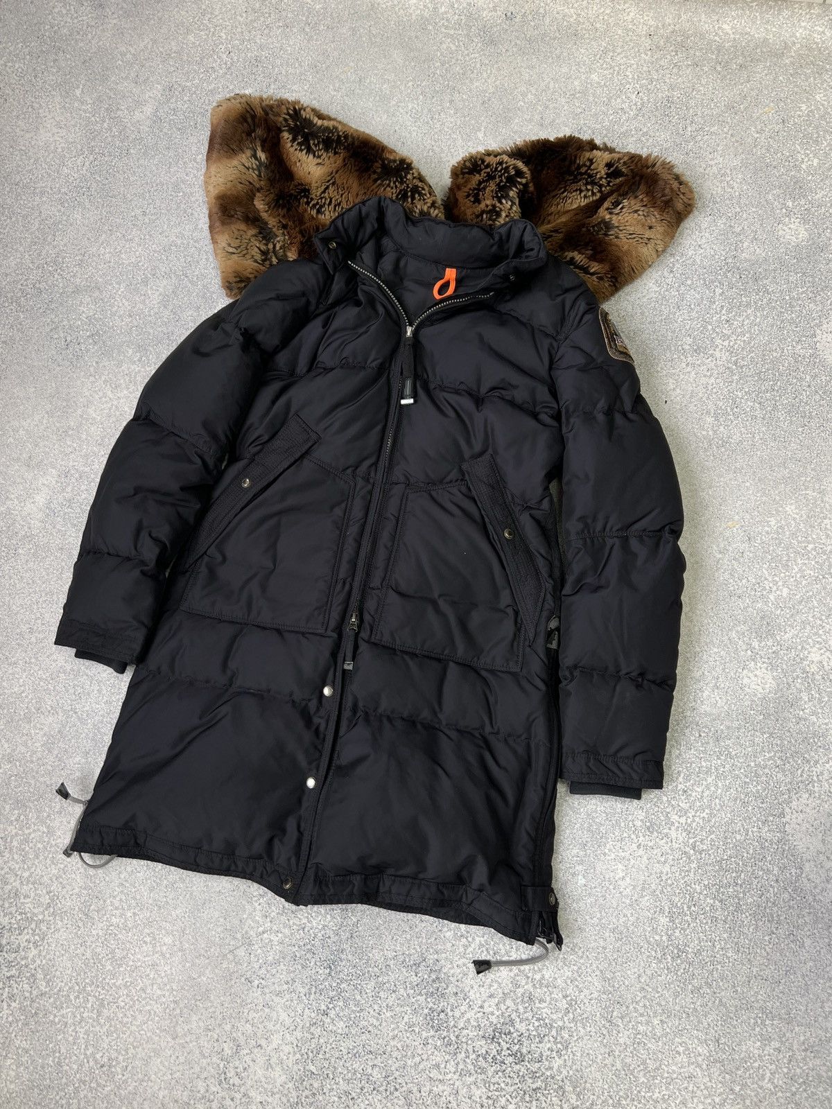 Parajumpers × Vintage Vintage Parajumpers Women's Long Bear Hooded Down Jacket Size XS / US 0-2 / IT 36-38 - 4 Thumbnail