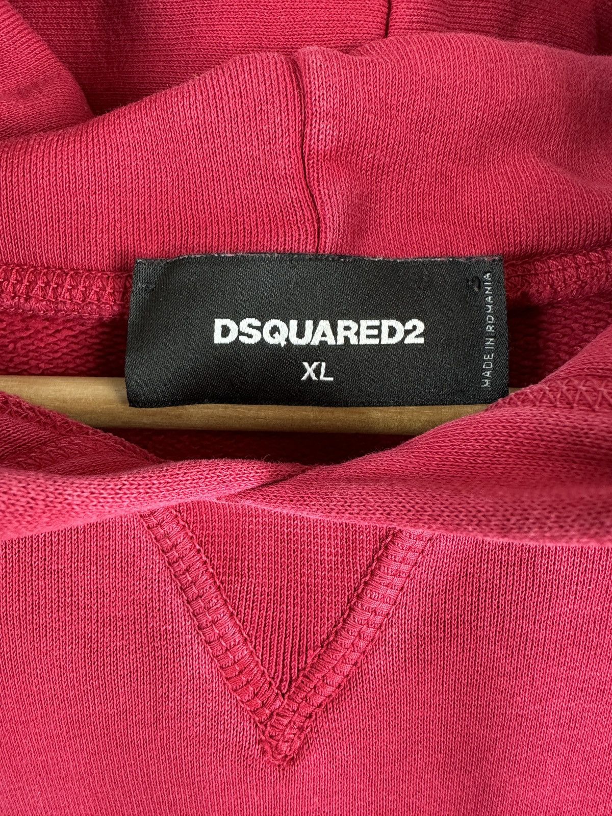 Dsquared2 Dsquared2 burgundy logo hoodie Size US XL / EU 56 / 4 - 5 Thumbnail