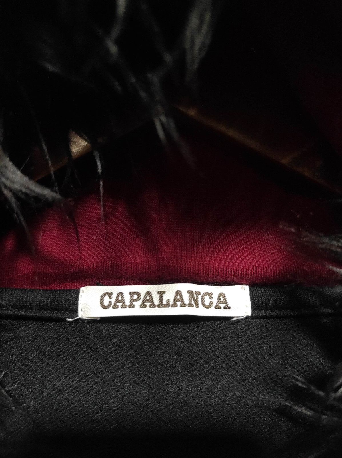 Japanese Brand Capalanca Skull Fur Hoodie Ifsix LGB style Size US XS / EU 42 / 0 - 10 Thumbnail