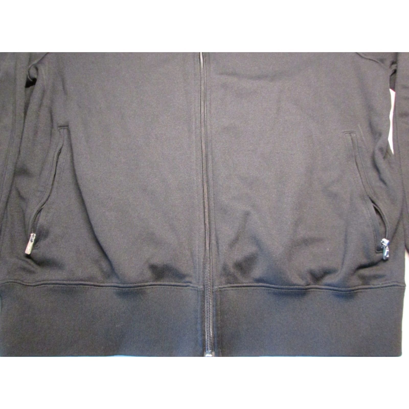 Nike Nike Mens L Track Jacket Black Outerwear Zip Pockets Solid Long Sleeve Jacket Mens Size US L / EU 52-54 / 3 - 3 Thumbnail