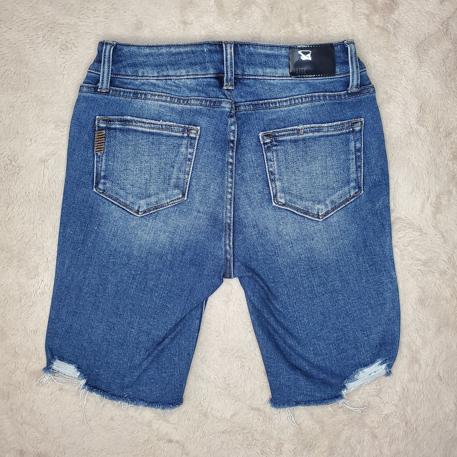Paige Paige Jax Denim Shorts 25 / 0 Size 25" / US 0 / IT 36 - 6 Thumbnail