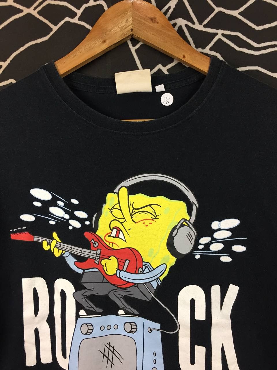 Nickelodeon Nickelodeon SpongeBob SquarePants Rock Star Tee Size US S / EU 44-46 / 1 - 3 Thumbnail