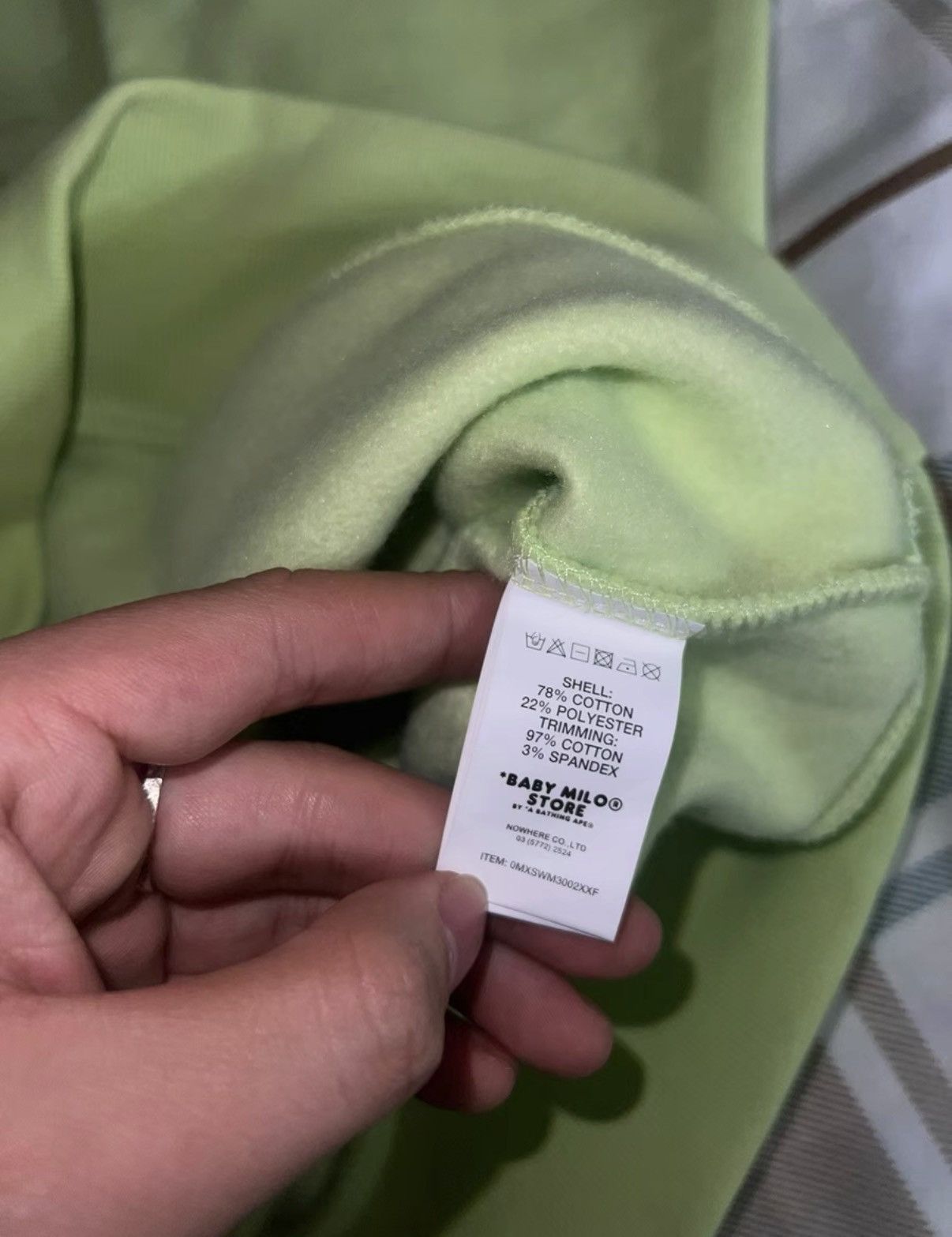 Bape BAPE OG Nigo Era, Mint Yellowish Green Sweatshirt. Size US M / EU 48-50 / 2 - 4 Thumbnail