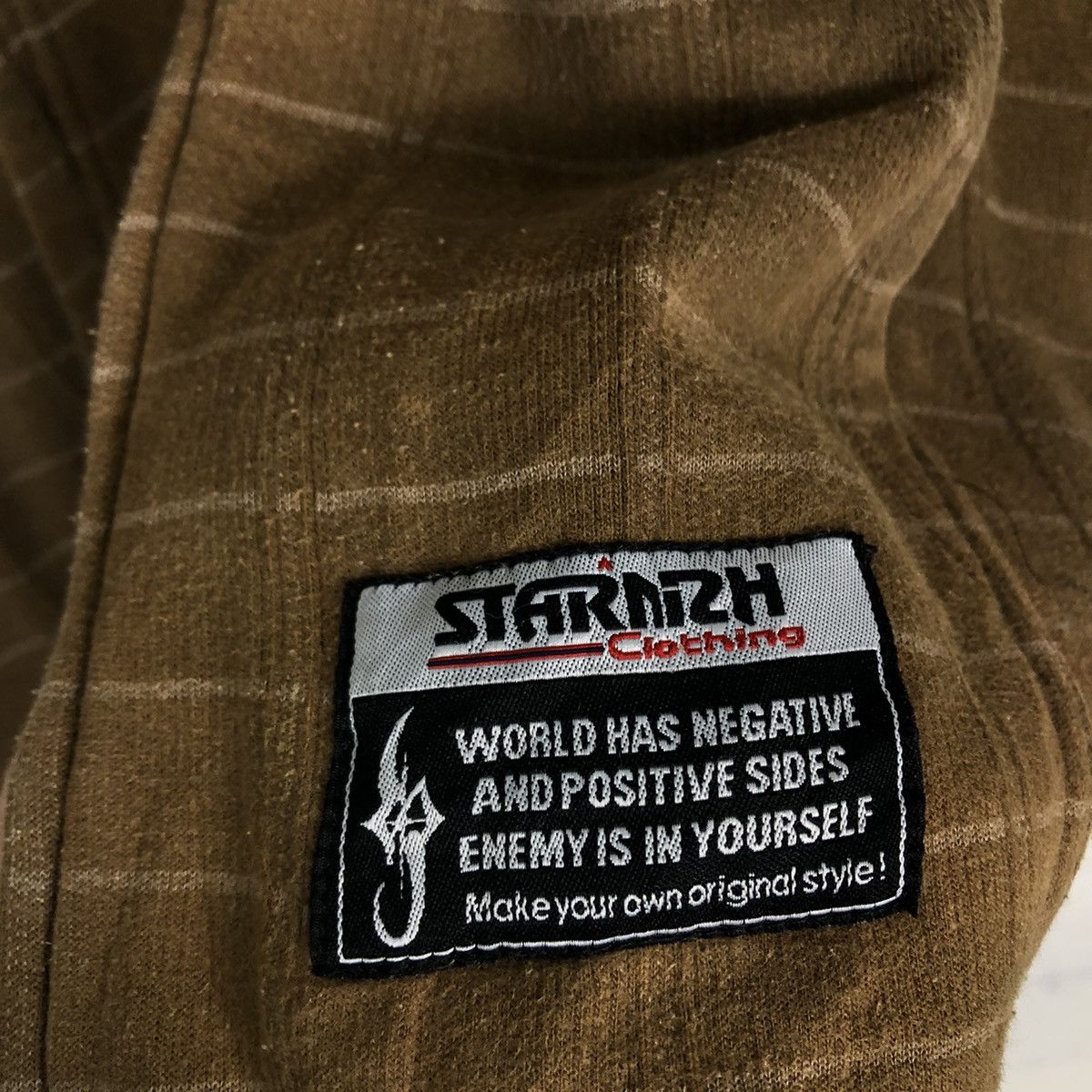 Japanese Brand 🔥Vintage Starnish Hoodie Zipper Jacket Big Logo Streetwear Size US XL / EU 56 / 4 - 22 Thumbnail