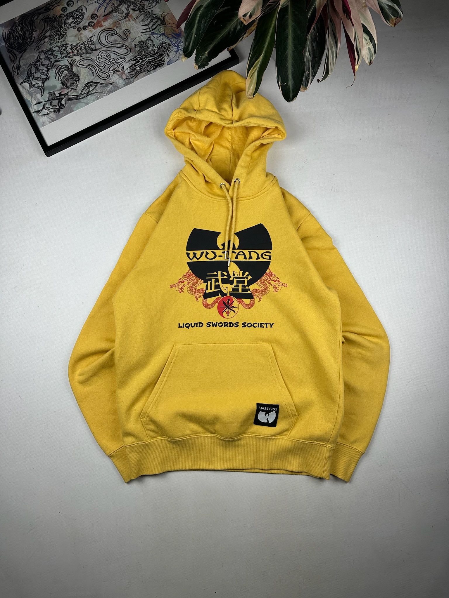 Vintage Vintage Wutang hoodie sun faded Size US M / EU 48-50 / 2 - 1 Thumbnail
