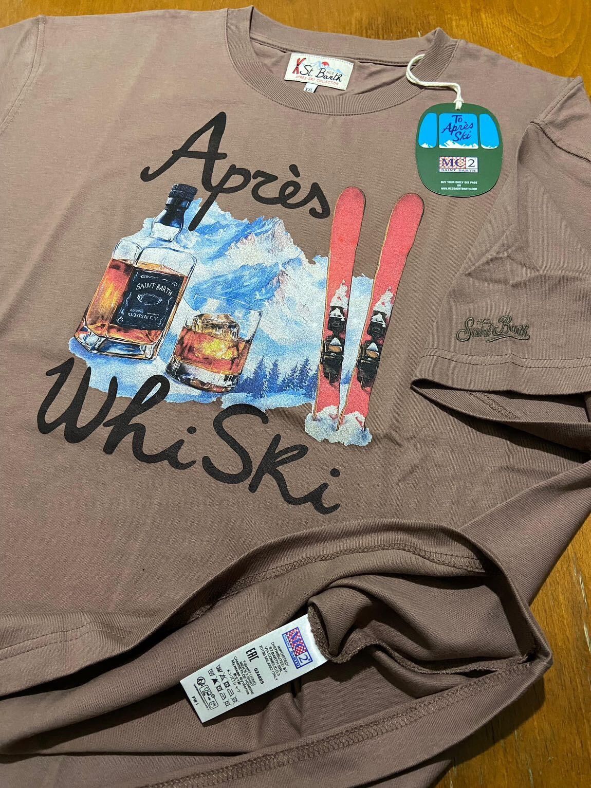 MC2 Saint Barth MC2 Saint Barth "Après WhiSki" Graphic T-Shirt Size US XXL / EU 58 / 5 - 5 Thumbnail