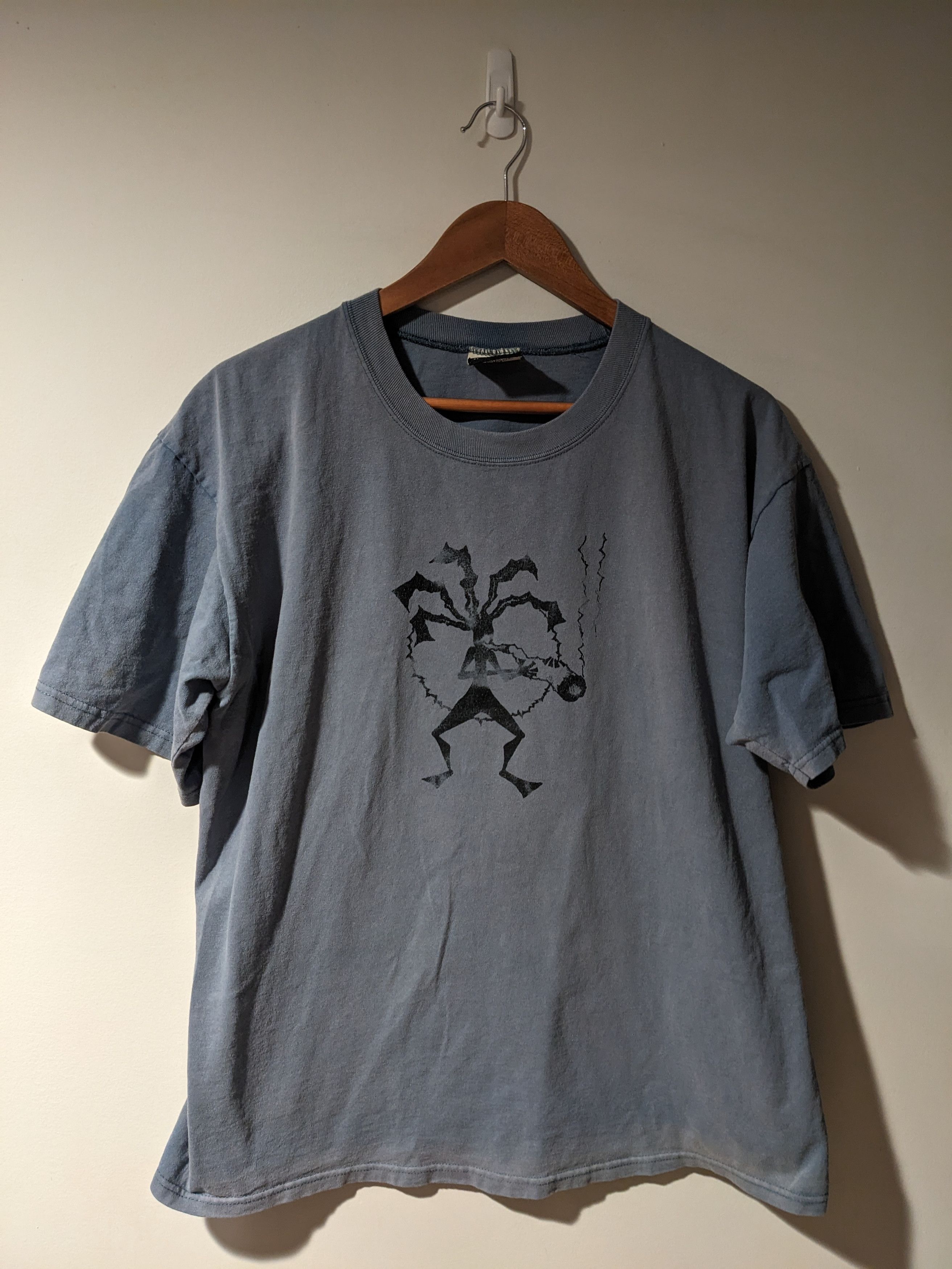 Vintage Vintage Y2K Jamaica Smoke Earth Blue X-Large T-Shirt Size US XL / EU 56 / 4 - 1 Thumbnail