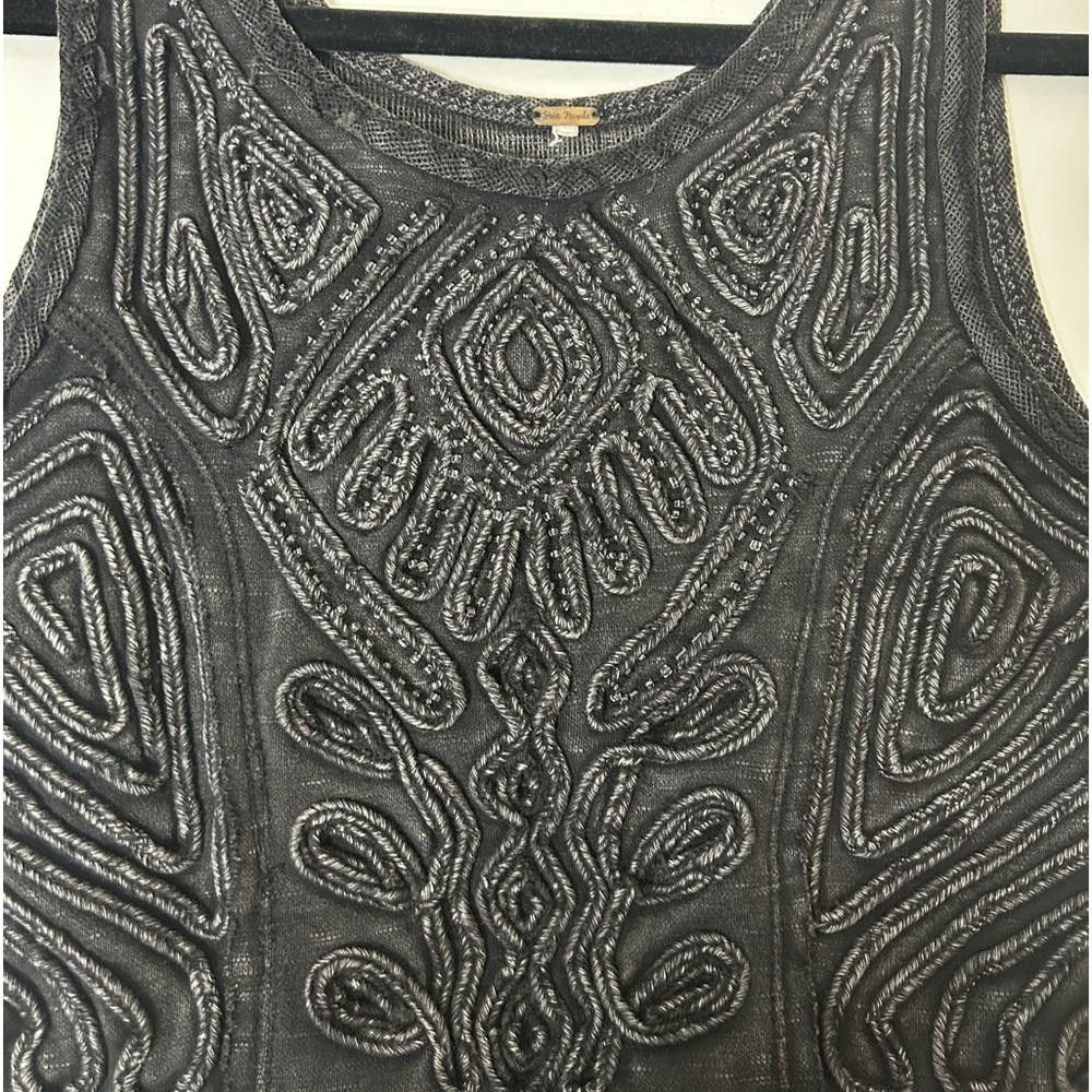 Free People Free People l Beaded Cutout Dress Small Size S / US 4 / IT 40 - 6 Thumbnail