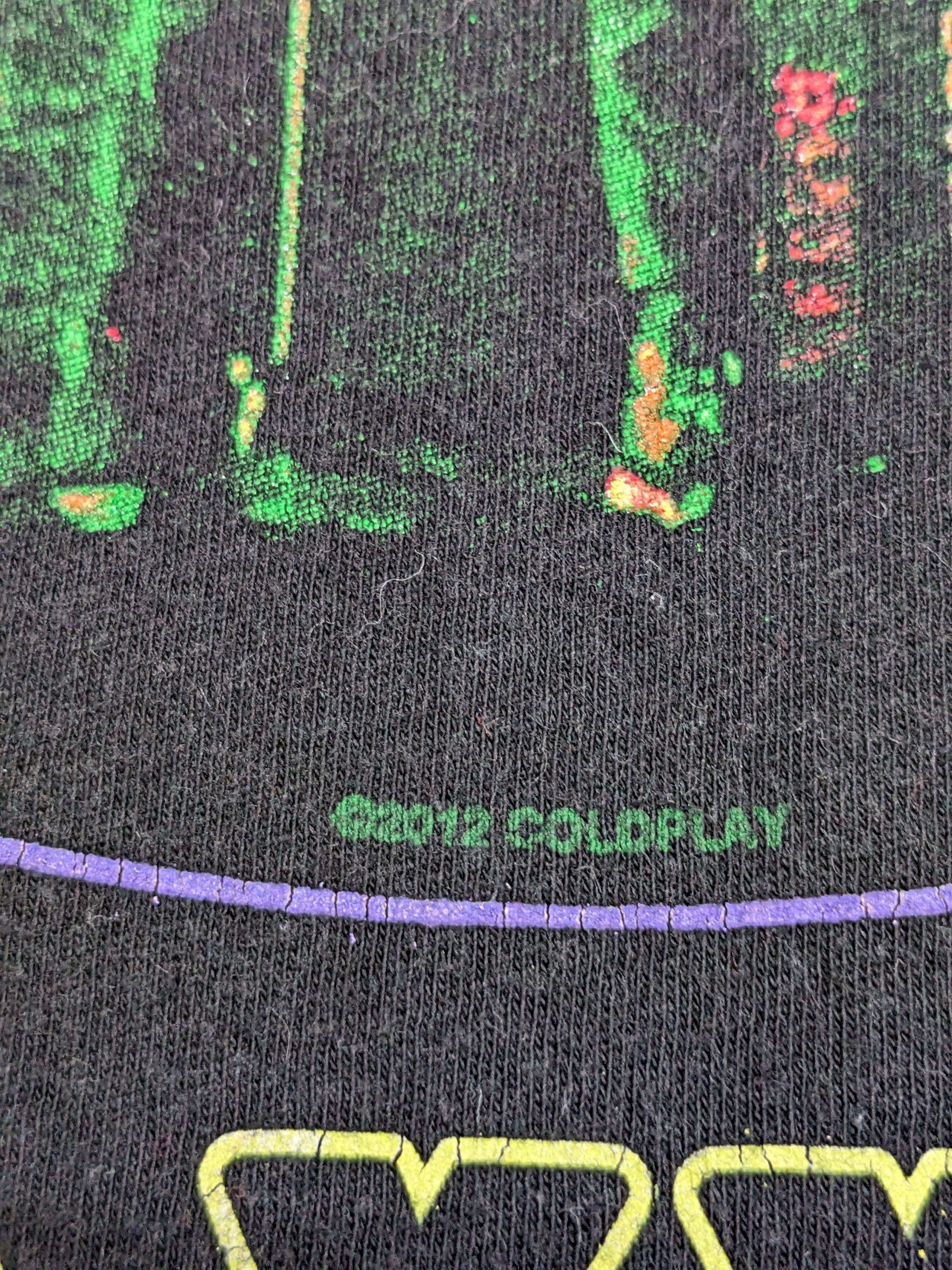 Band Tees COLDPLAY MYLO XYLOTO BAND TEE Size US M / EU 48-50 / 2 - 6 Thumbnail