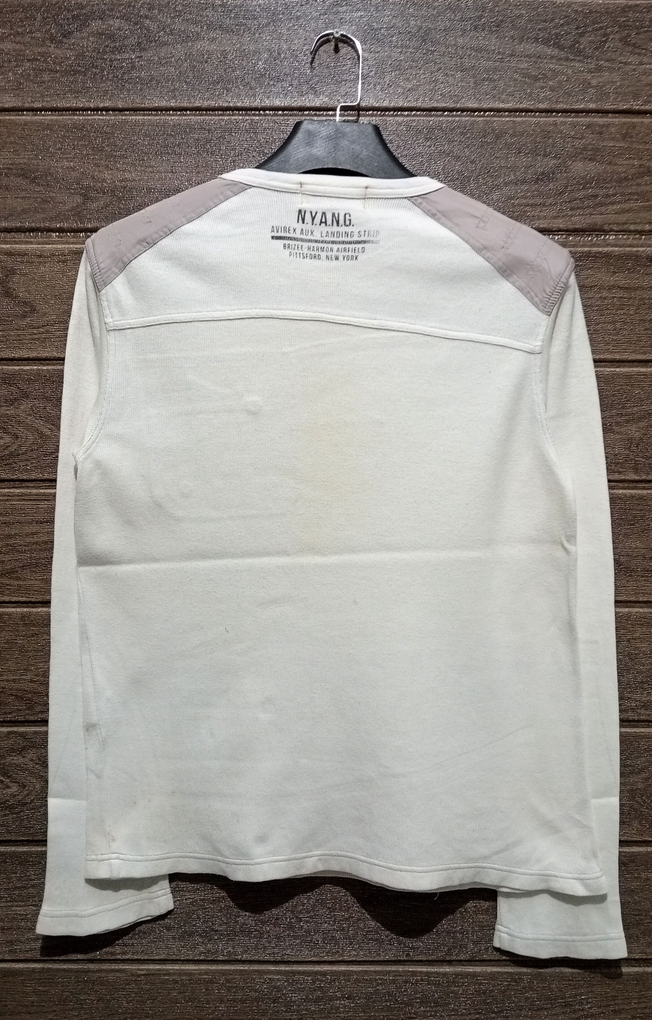 Avirex Avirex Aux Landing Strip Long Sleeve Tshirt Size US M / EU 48-50 / 2 - 8 Thumbnail