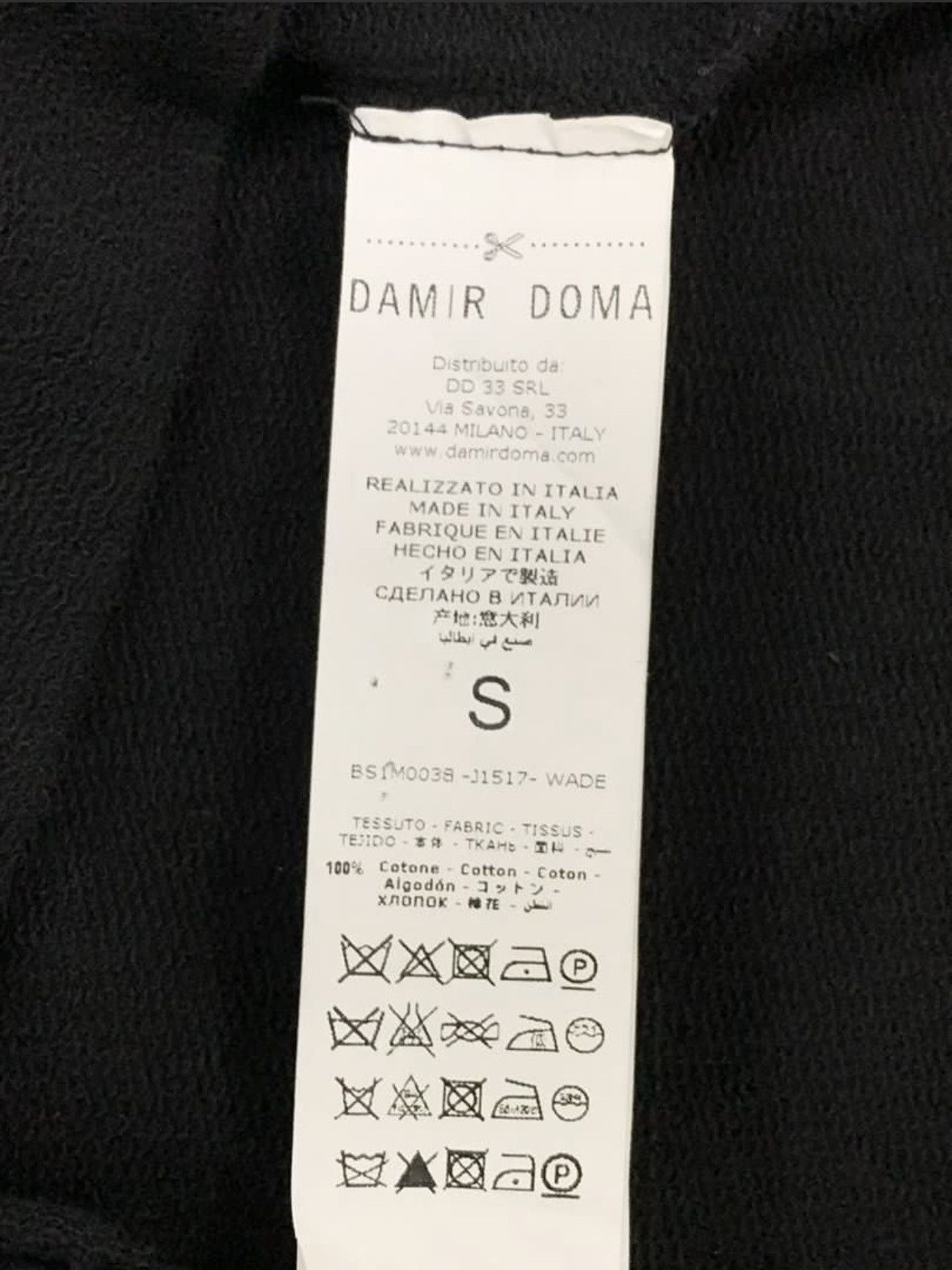 Damir Doma DAMIR DOMA DECONSTRUCTED - PATCHWORK CREWNECK Size US S / EU 44-46 / 1 - 8 Thumbnail