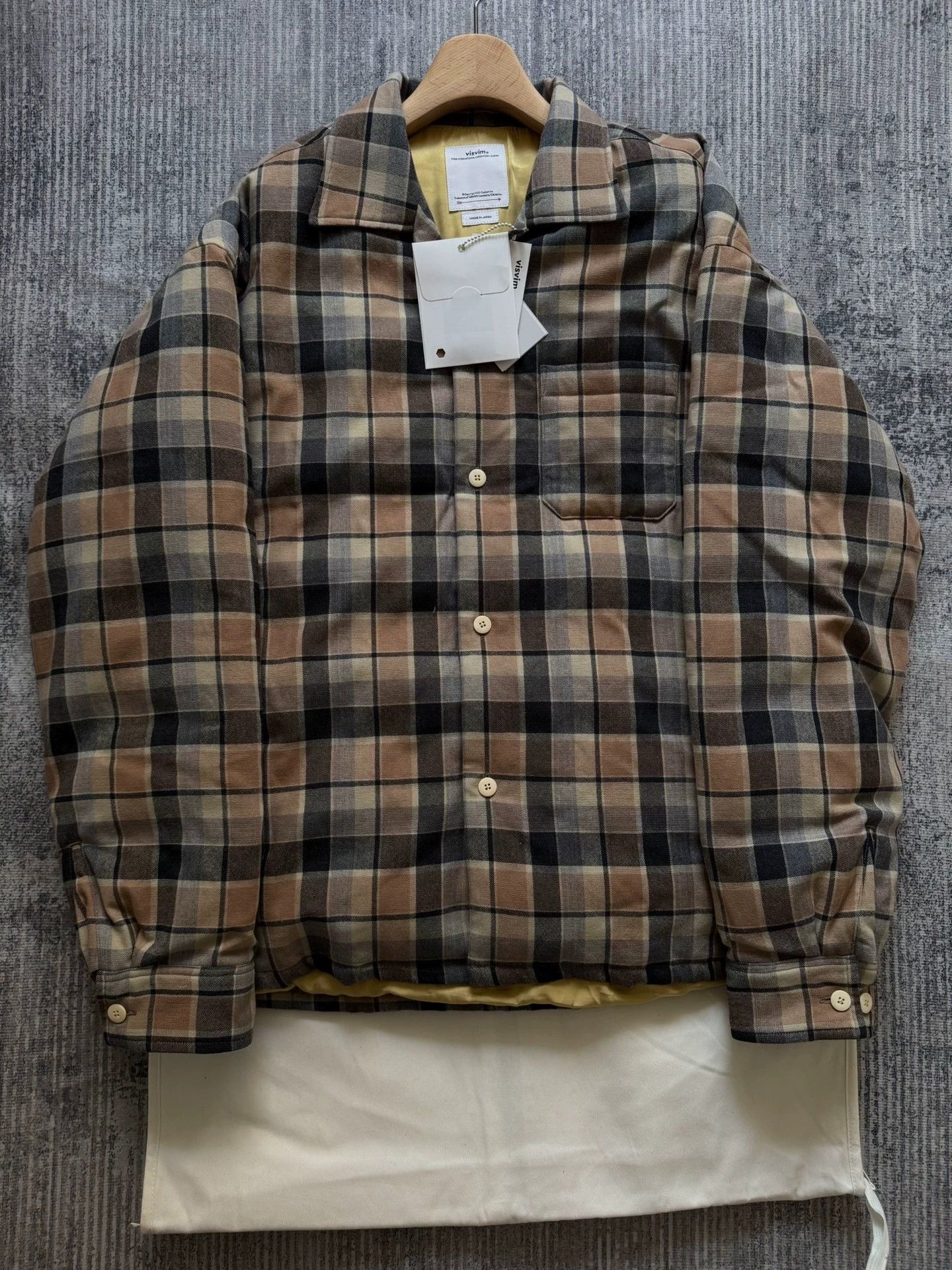 Visvim VISVIM 25SS KEESEY CHECK Down JKT Size US XL / EU 56 / 4 - 1 Thumbnail