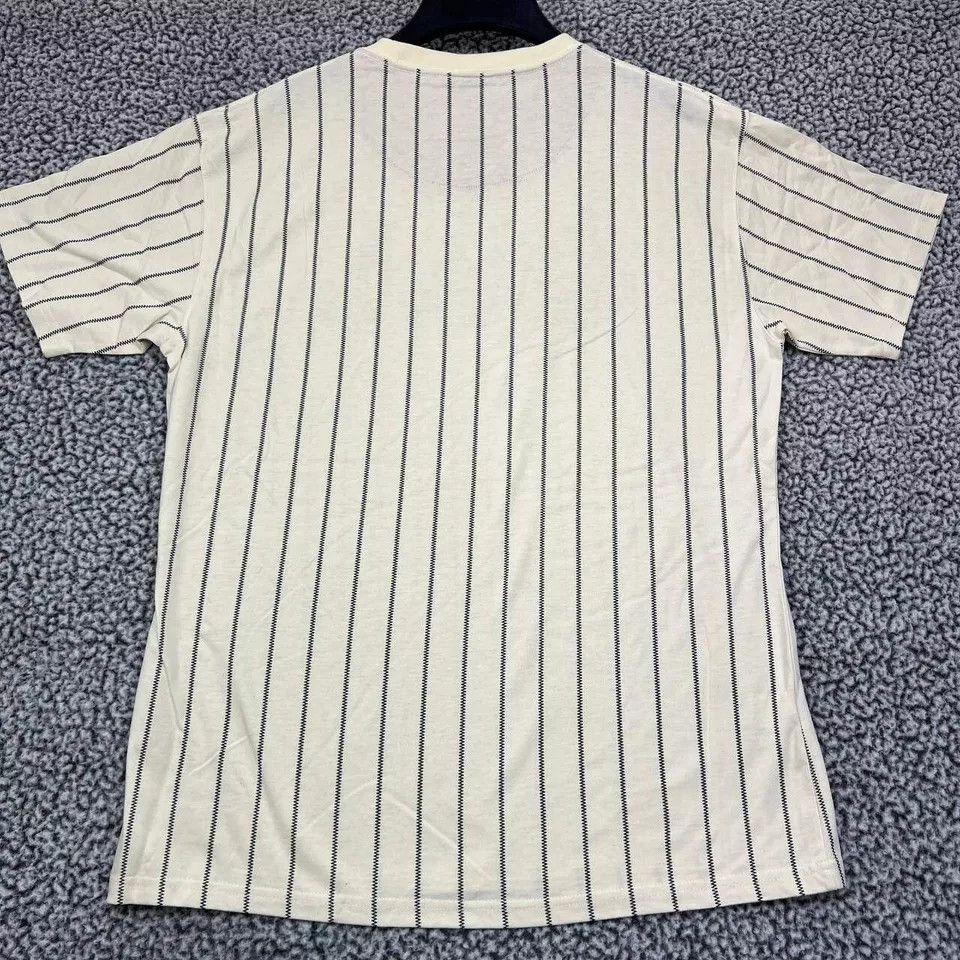Mitchell & Ness Los Angeles LA Angels Shirt Men White Pinstripes Cotton L Size US L / EU 52-54 / 3 - 2 Thumbnail