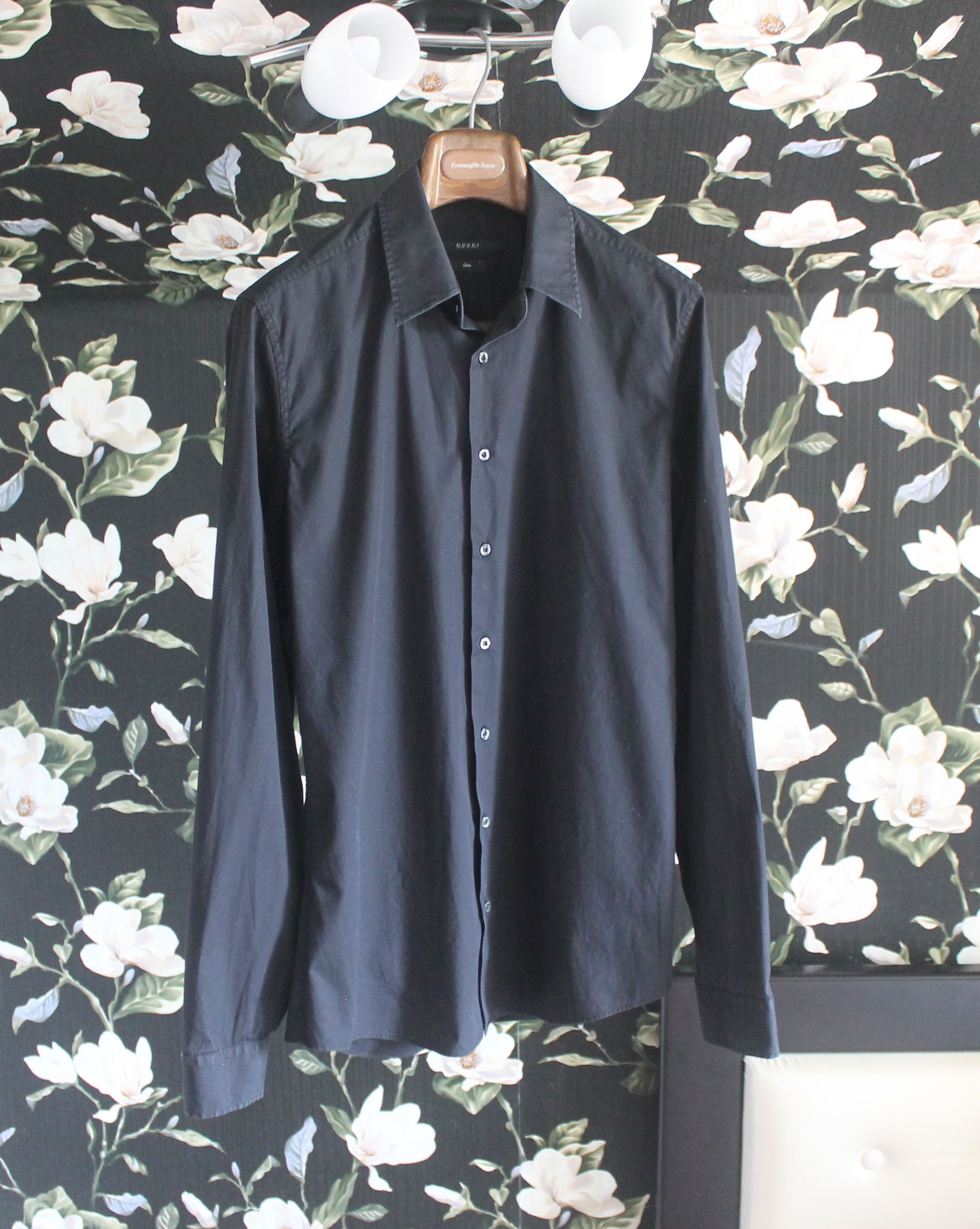 Gucci Gucci Black Shirt Size US S / EU 44-46 / 1 - 1 Thumbnail