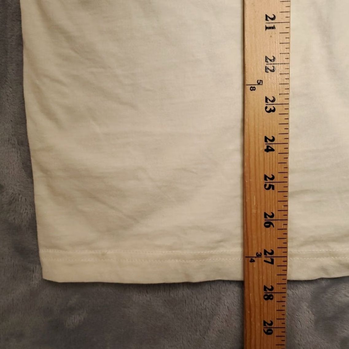 Disney Nightmare Before Christmas Shirt M Cream Disney AOP Double Side Print Crewneck Mens Shirt Size US M / EU 48-50 / 2 - 6 Thumbnail