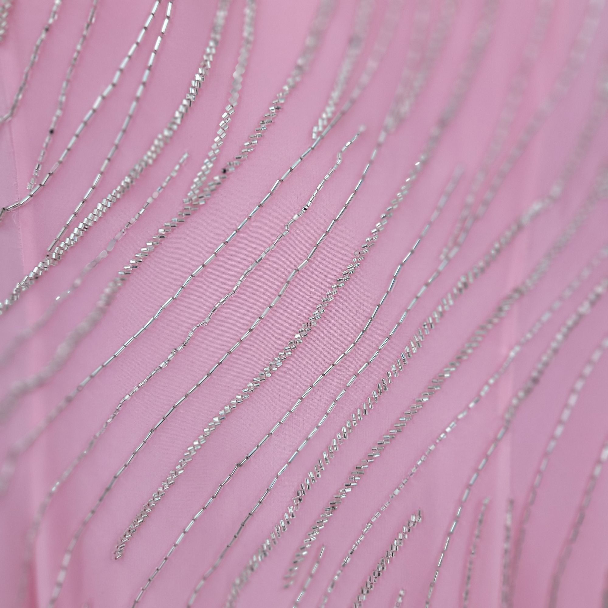 Other Pink Sweetheart Strapless A-line Gown Rhinestone Embellishme Size M / US 6-8 / IT 42-44 - 4 Thumbnail