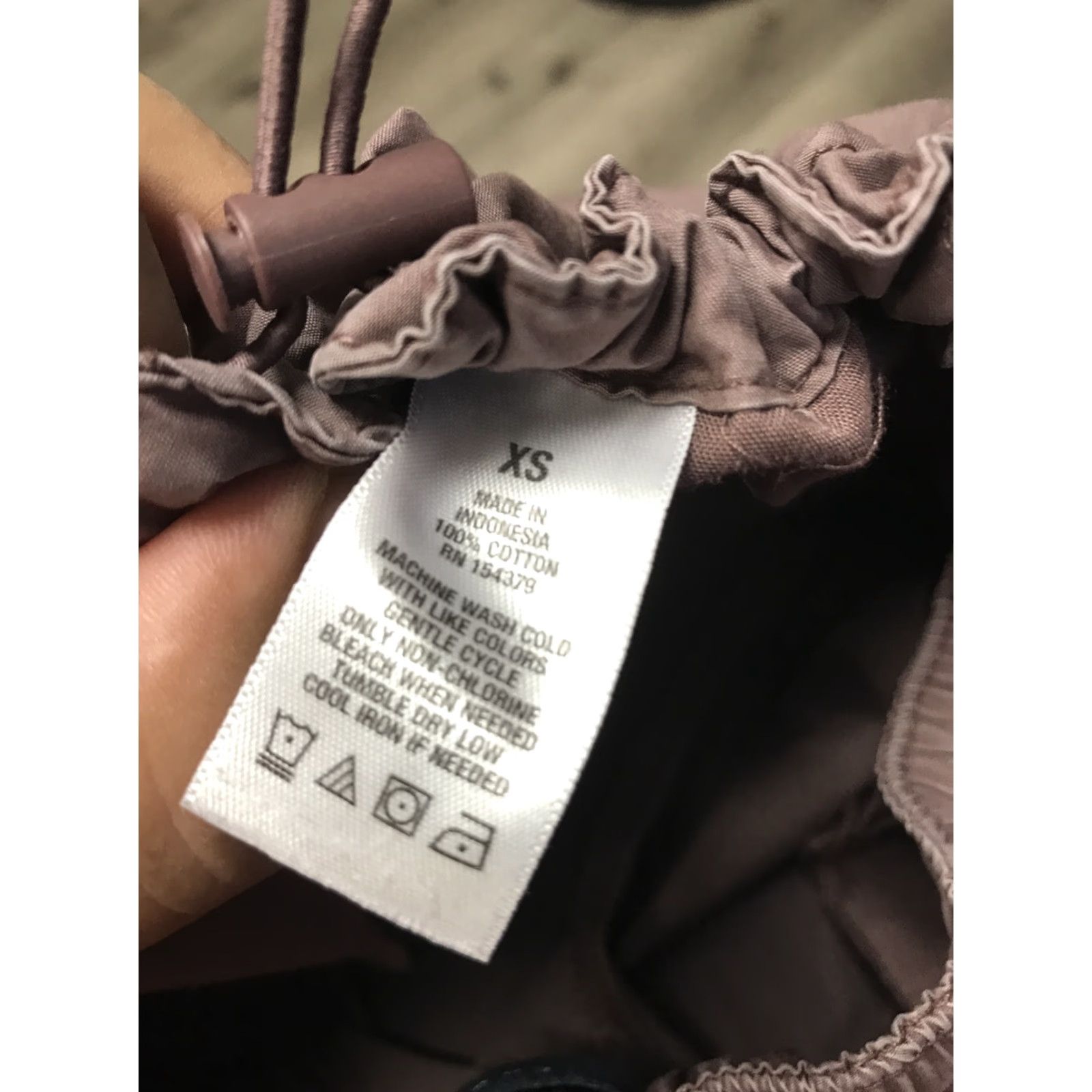 Aeropostale Aeropostale Pants Women's XS Parachute Pant Wide-Leg Jogger Light Purple Pattern Solid Casual Size 26" / US 2 / IT 38 - 4 Thumbnail