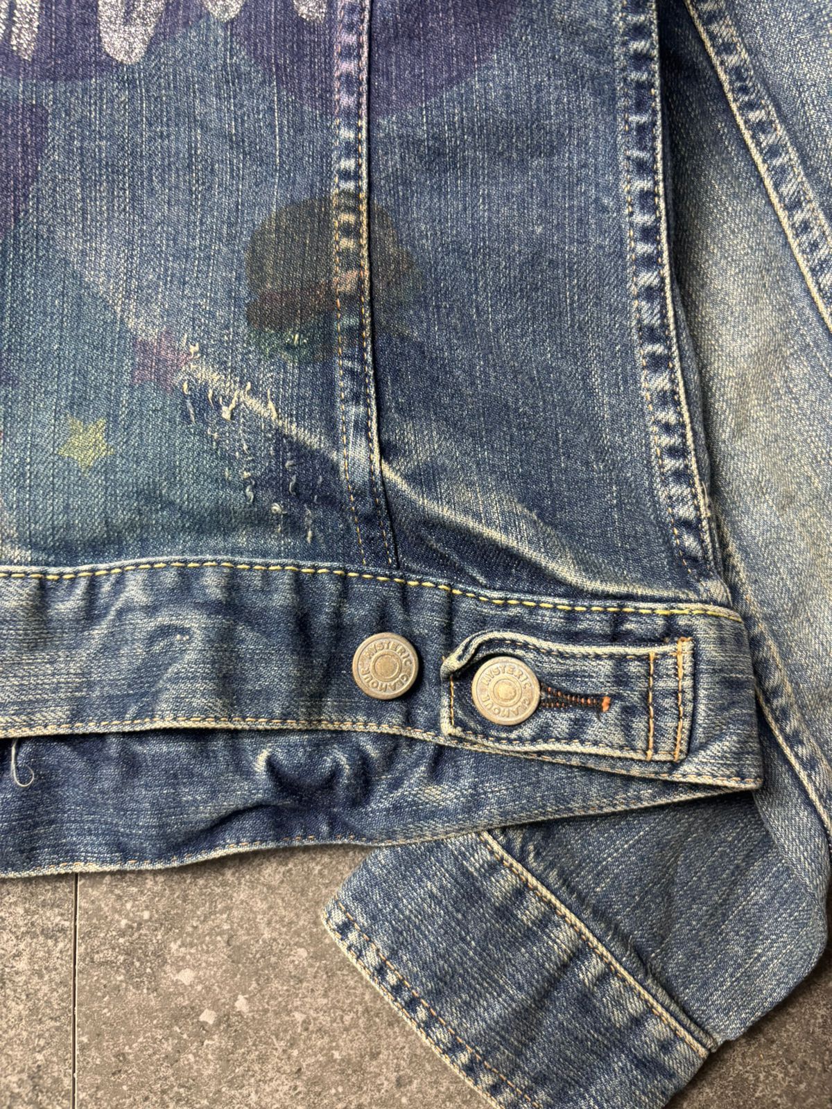 Hysteric Glamour 2000s Hysteric Glamour Bear Denim Jacket Size S / US 4 / IT 40 - 4 Thumbnail