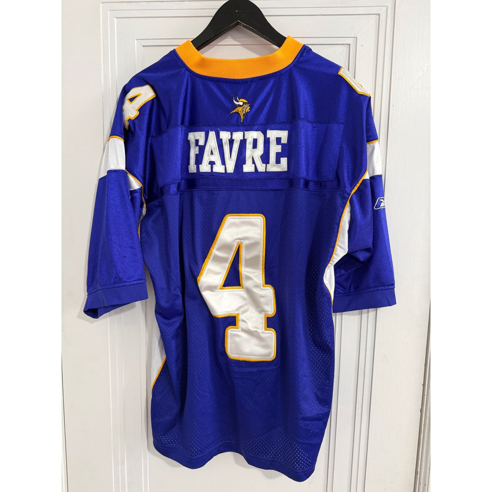 Reebok Brett Favre Minnesota Vikings Jersey Size 50 (XL) Size US XL / EU 56 / 4 - 2 Thumbnail