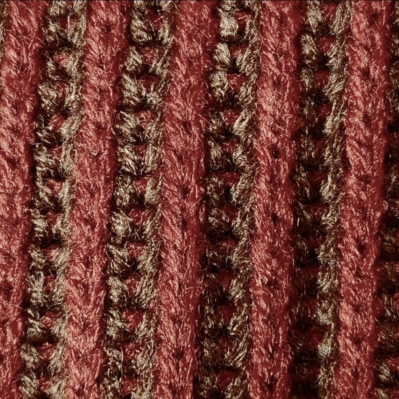 Other PINK ROBIN ☆ RUST & BROWN ☆ RIBBED ☆ CREW SWEATER ☆ M ☆ NWT Size M / US 6-8 / IT 42-44 - 5 Thumbnail