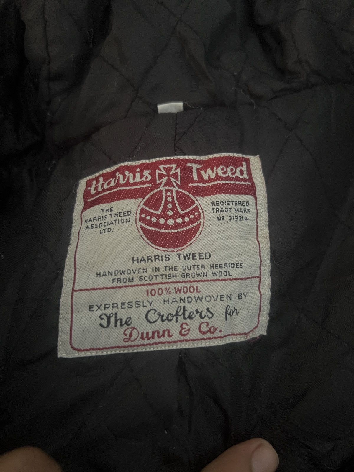 Harris Tweed RARE DESIGN HARRIS TWEED JACKET Size US XL / EU 56 / 4 - 7 Thumbnail