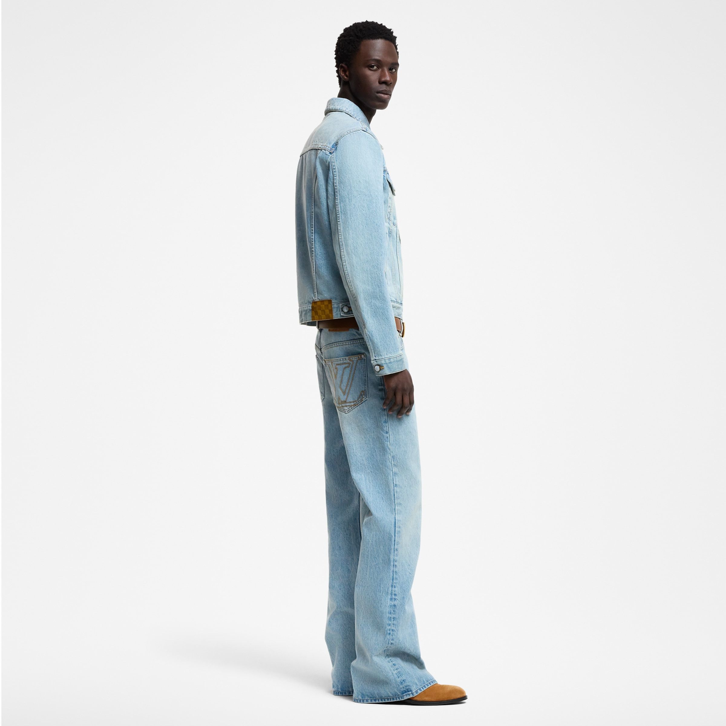 Louis Vuitton Denim Trucker Jacket Size US XS / EU 42 / 0 - 2 Thumbnail