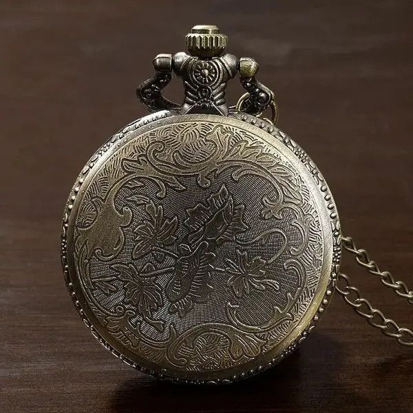 Jewelry Quartz Pocket Watch Necklace Pendant Size ONE SIZE - 2 Thumbnail