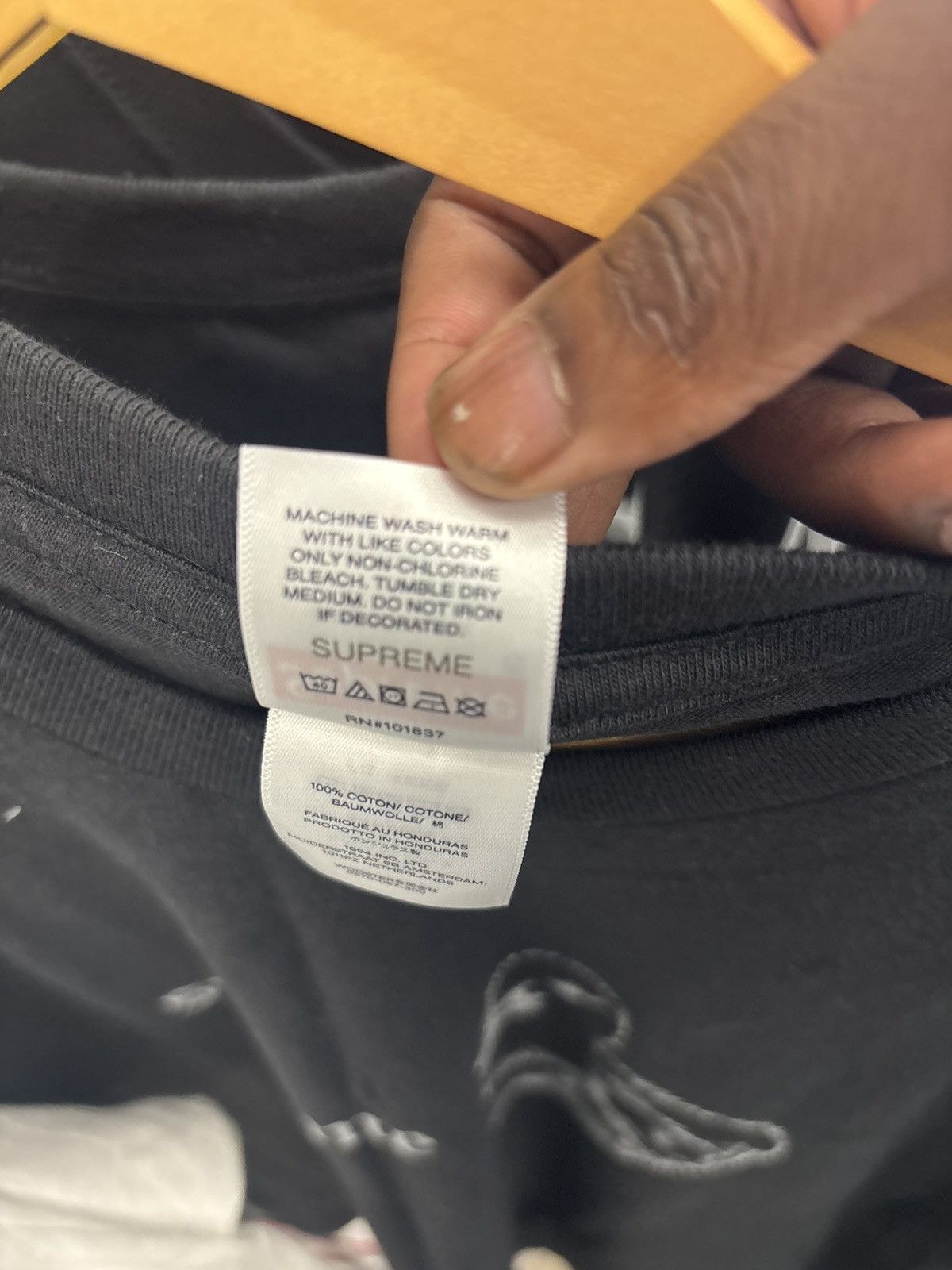 Supreme Supreme Duck Tee Black SS26 Large New In Hand Size US L / EU 52-54 / 3 - 4 Thumbnail