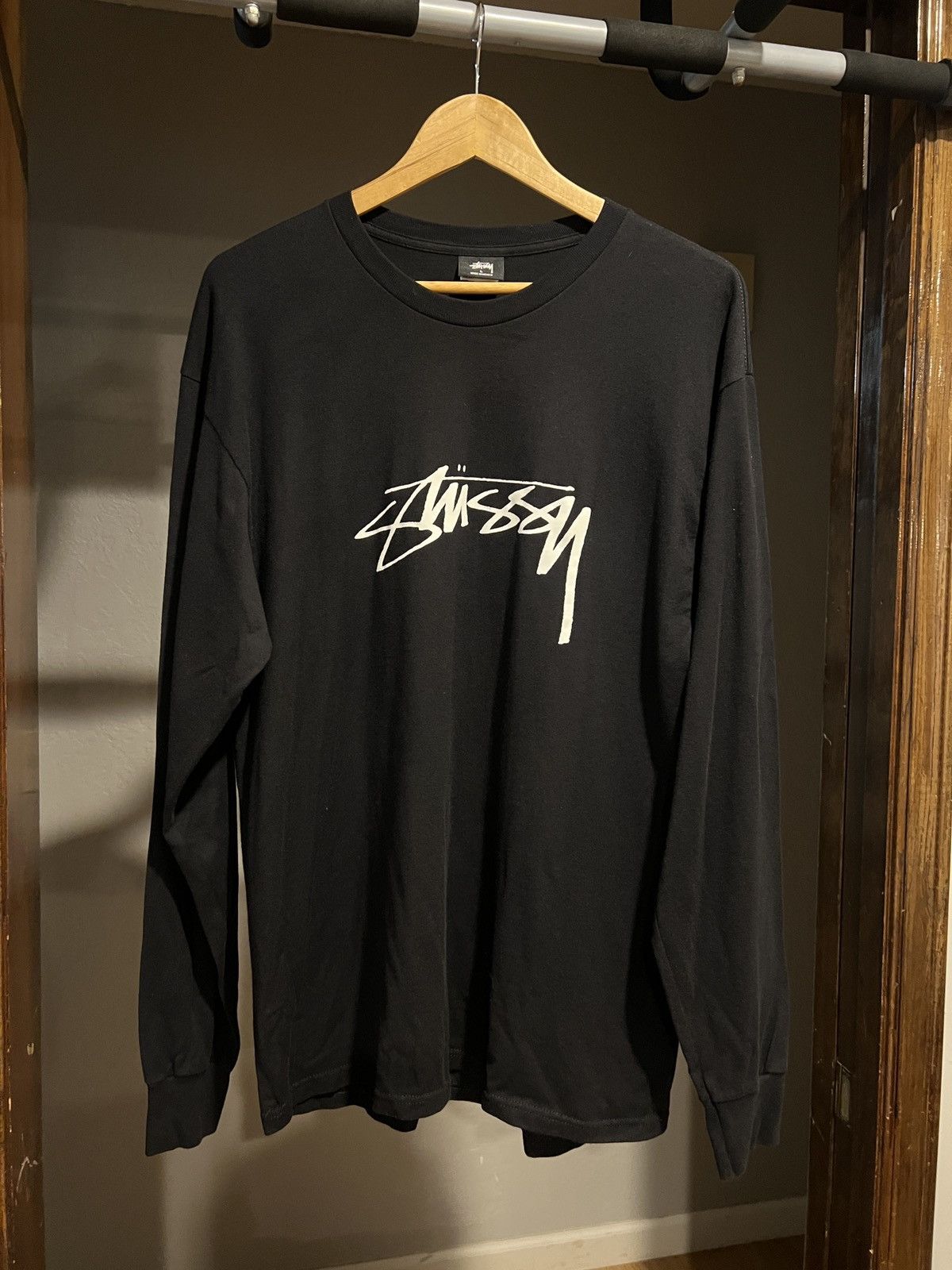 Stussy Stussy Script Long Sleeve Tee Size US L / EU 52-54 / 3 - 1 Thumbnail