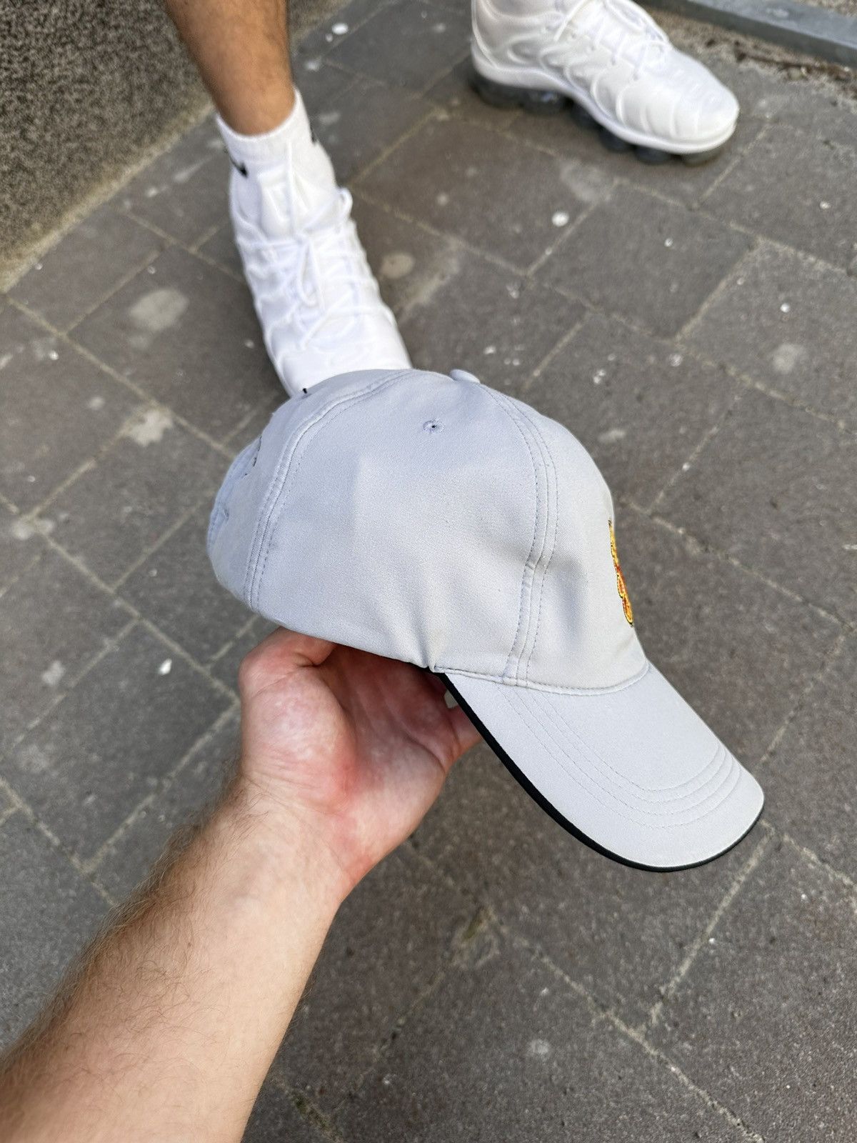 Nike × Vintage Vintage Nike Manchester United Cap Hat Y2K Football 00s Size ONE SIZE - 4 Thumbnail