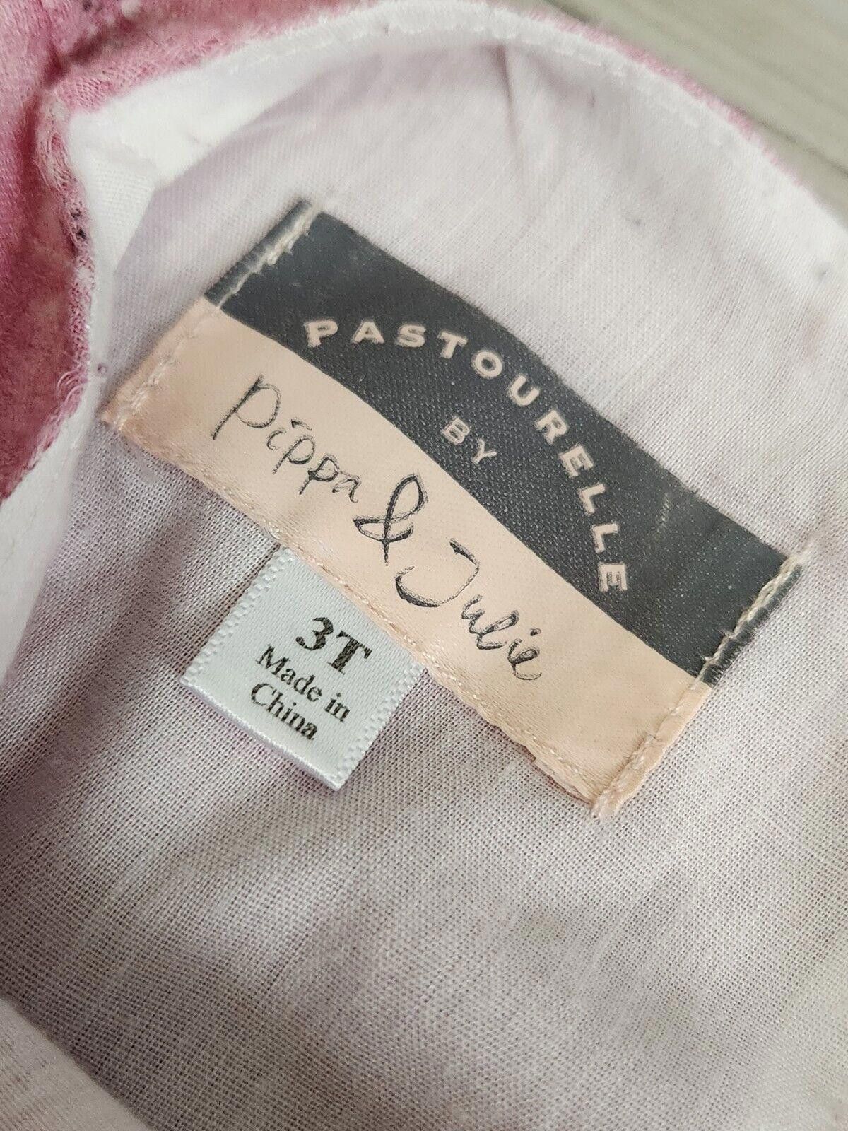 Designer Pastourelle by Pippa And Julie Dress 3T Lightweight Cotton Size XXS / US 00 / IT 34 - 2 Thumbnail