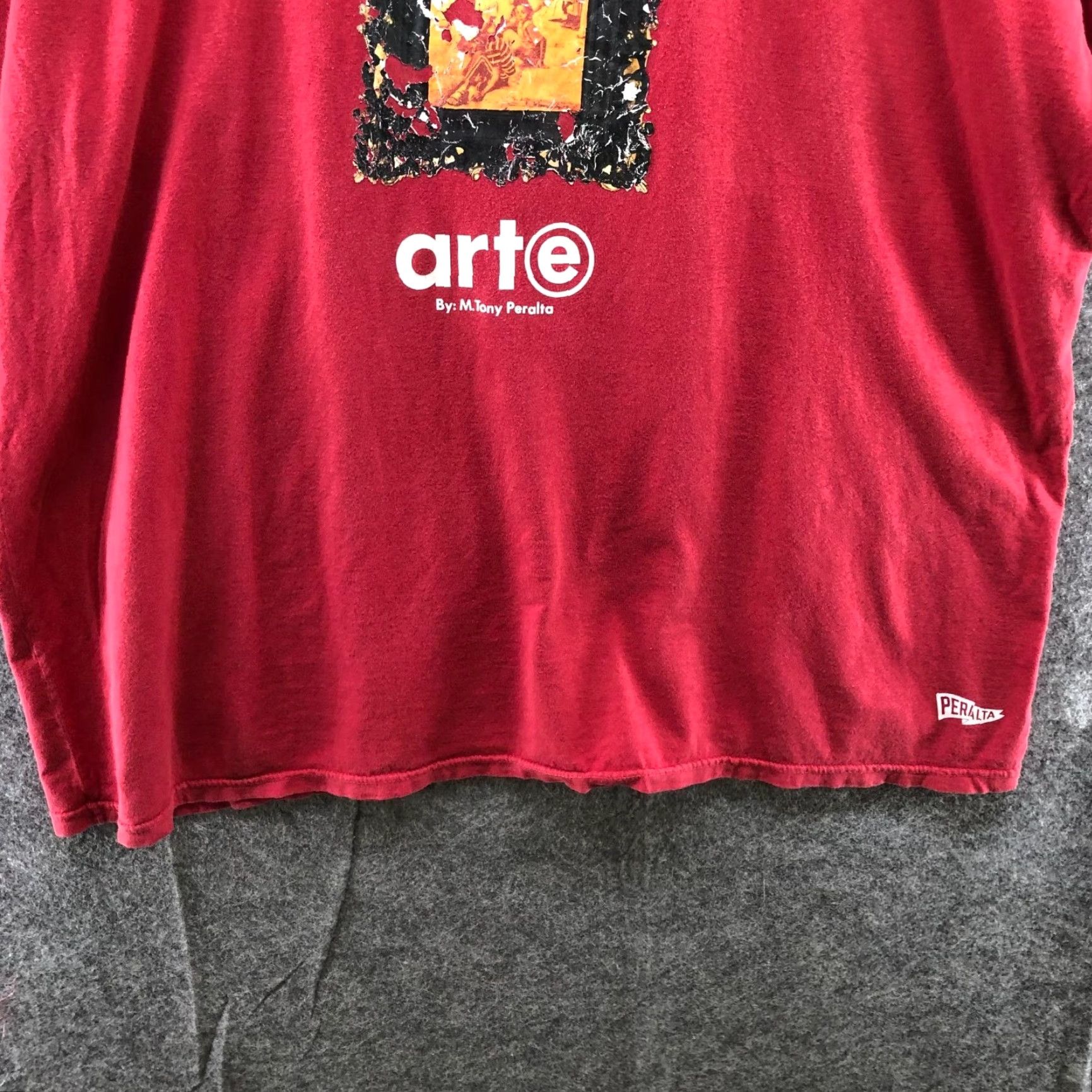 Vintage M. Tony Peralta ART Graphic T Shirt Mens 2XL Short Sleeve Crewneck Art To Wear Size US XXL / EU 58 / 5 - 4 Thumbnail