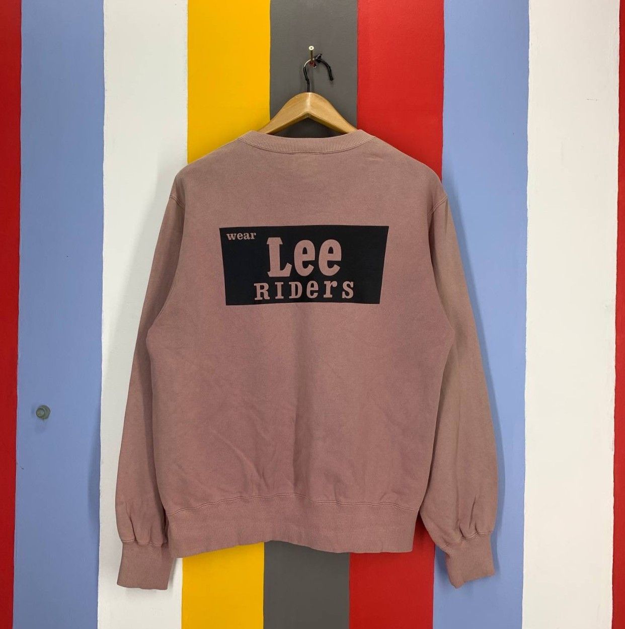 Lee LEE RIDERS Crew Neck Sweatshirt #2250/23 Size US M / EU 48-50 / 2 - 1 Thumbnail