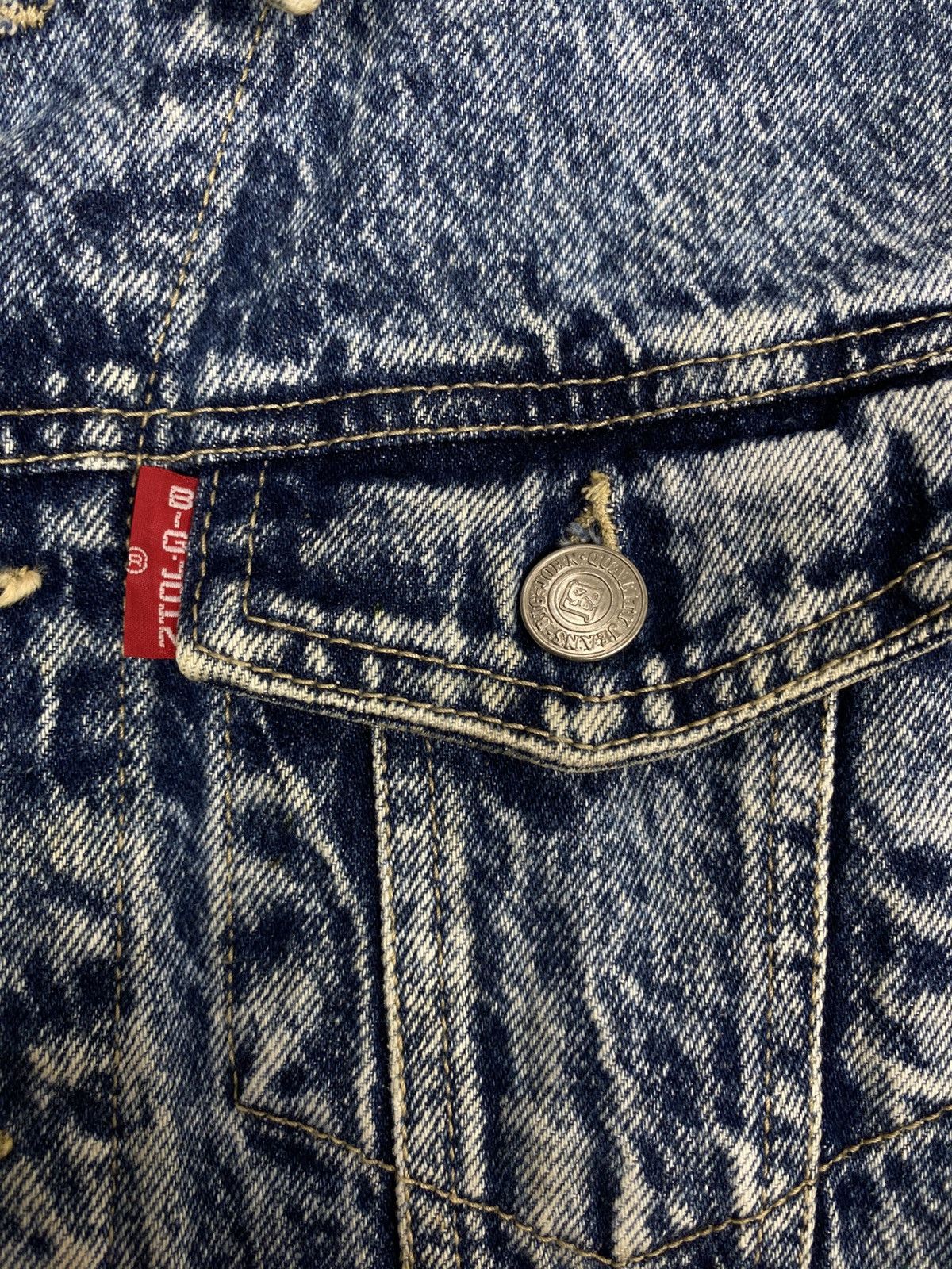 Big John Big John Trucker Denim Jacket for Kids Harley Davidson Logo Size US S / EU 44-46 / 1 - 10 Thumbnail